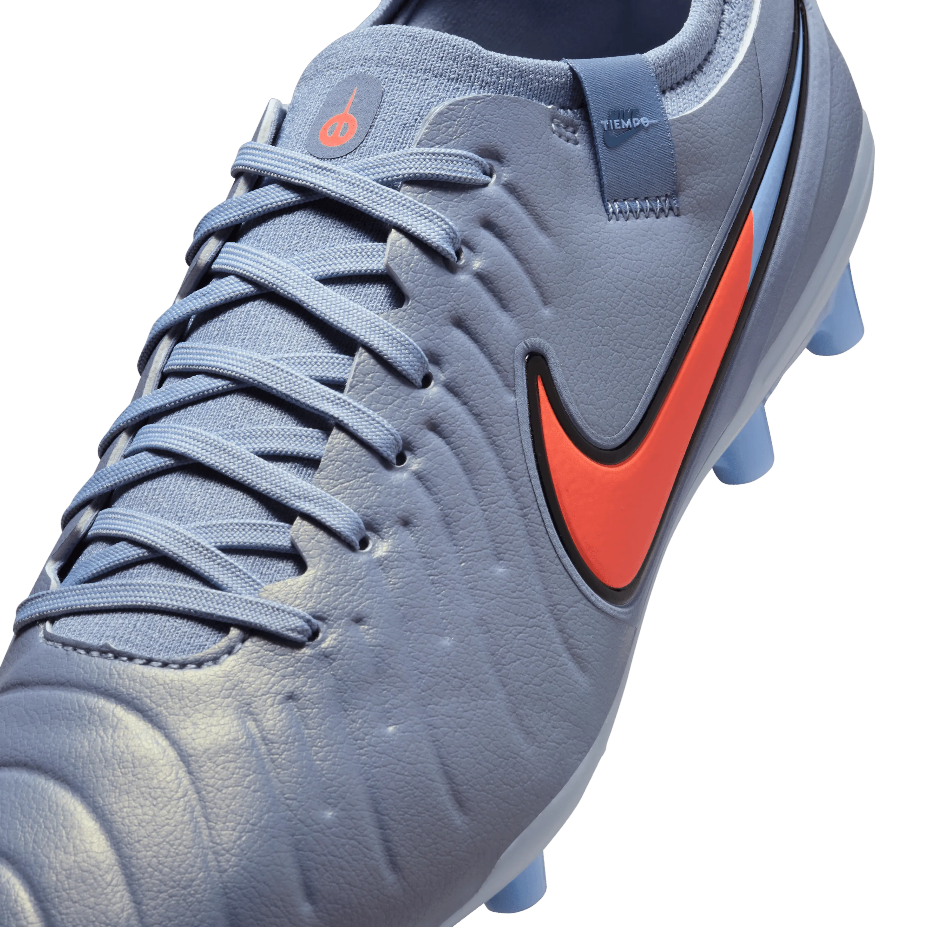 Agile Fit Elastic laces Nike Tiempo Legend 10 Pro AG Football Boots (Black Eclipse/Black)