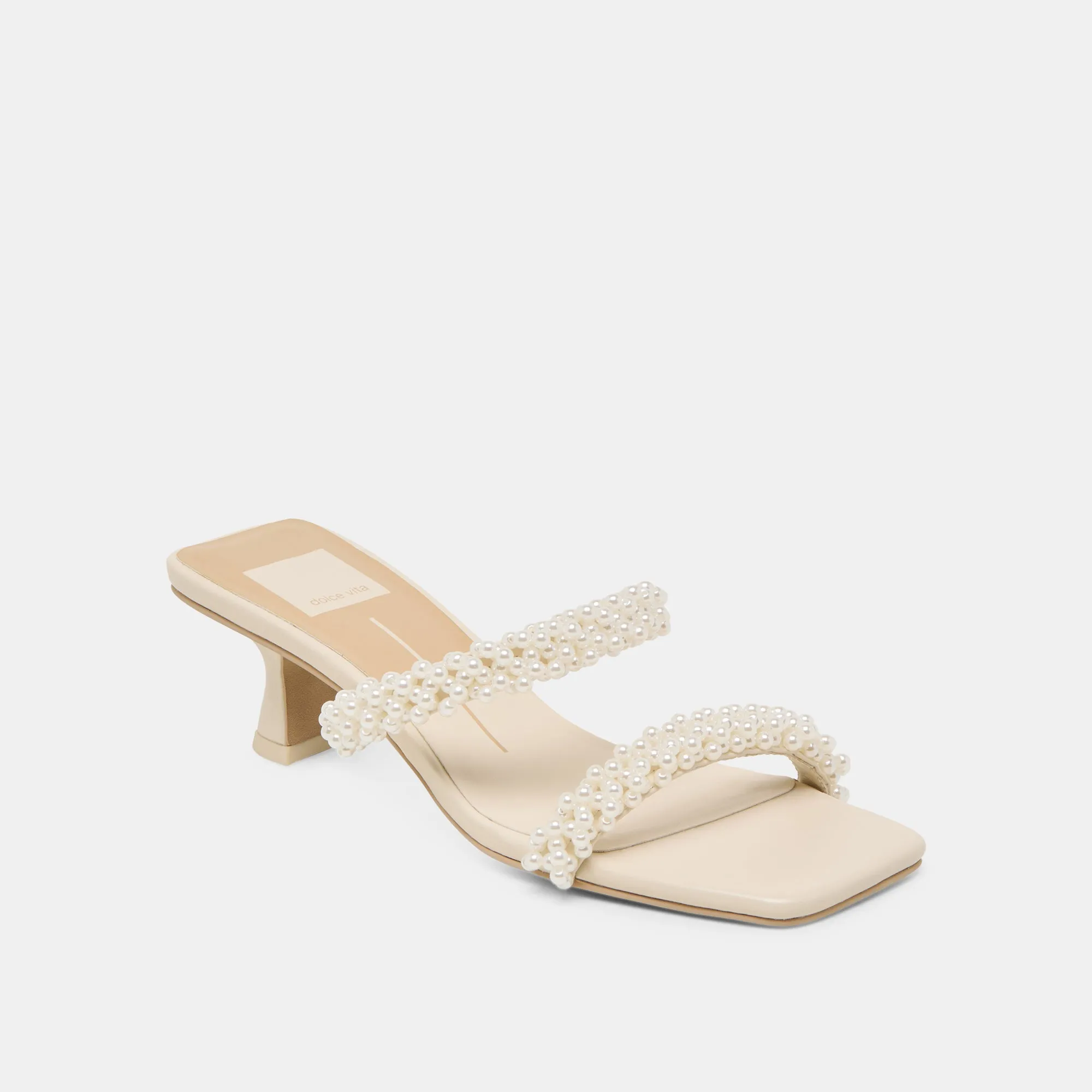 Breathable mesh Good Traction BONI PEARL HEELS VANILLA STELLA