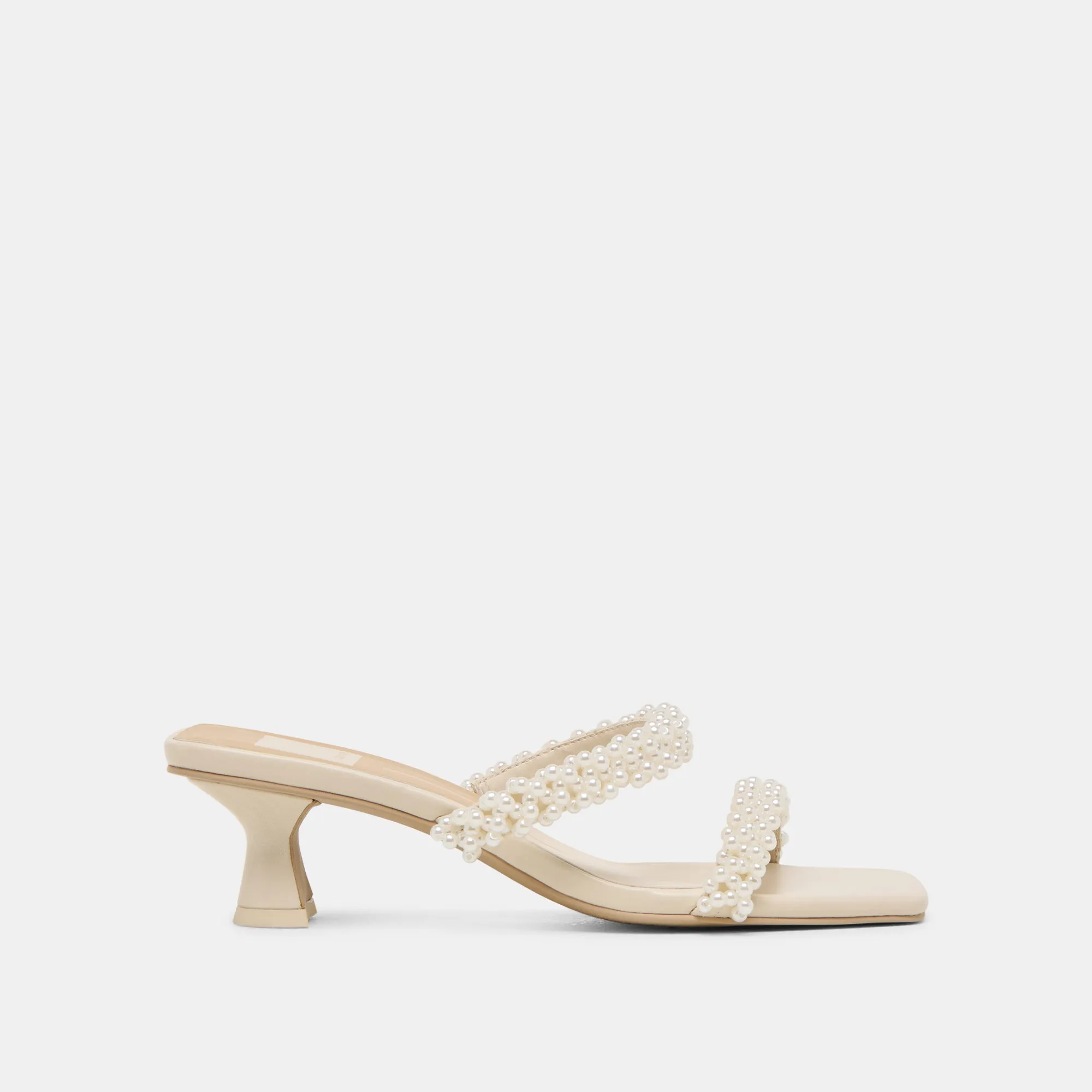 Universal Look BONI PEARL HEELS VANILLA STELLA