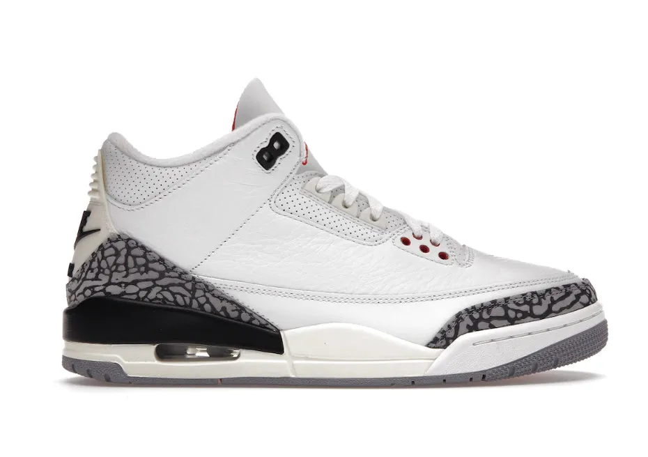 Jordan 3 Retro White Cement Reimagined Jump Flex Energy Return Cushioning