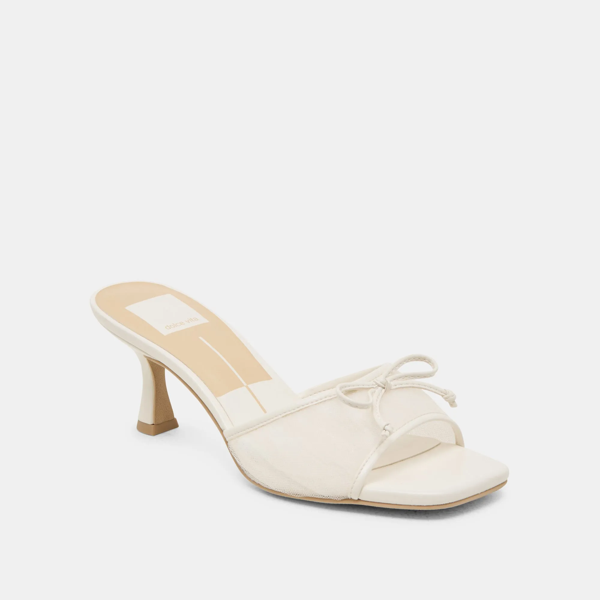 Classic Black Heels GALEN HEELS WHITE TULLE