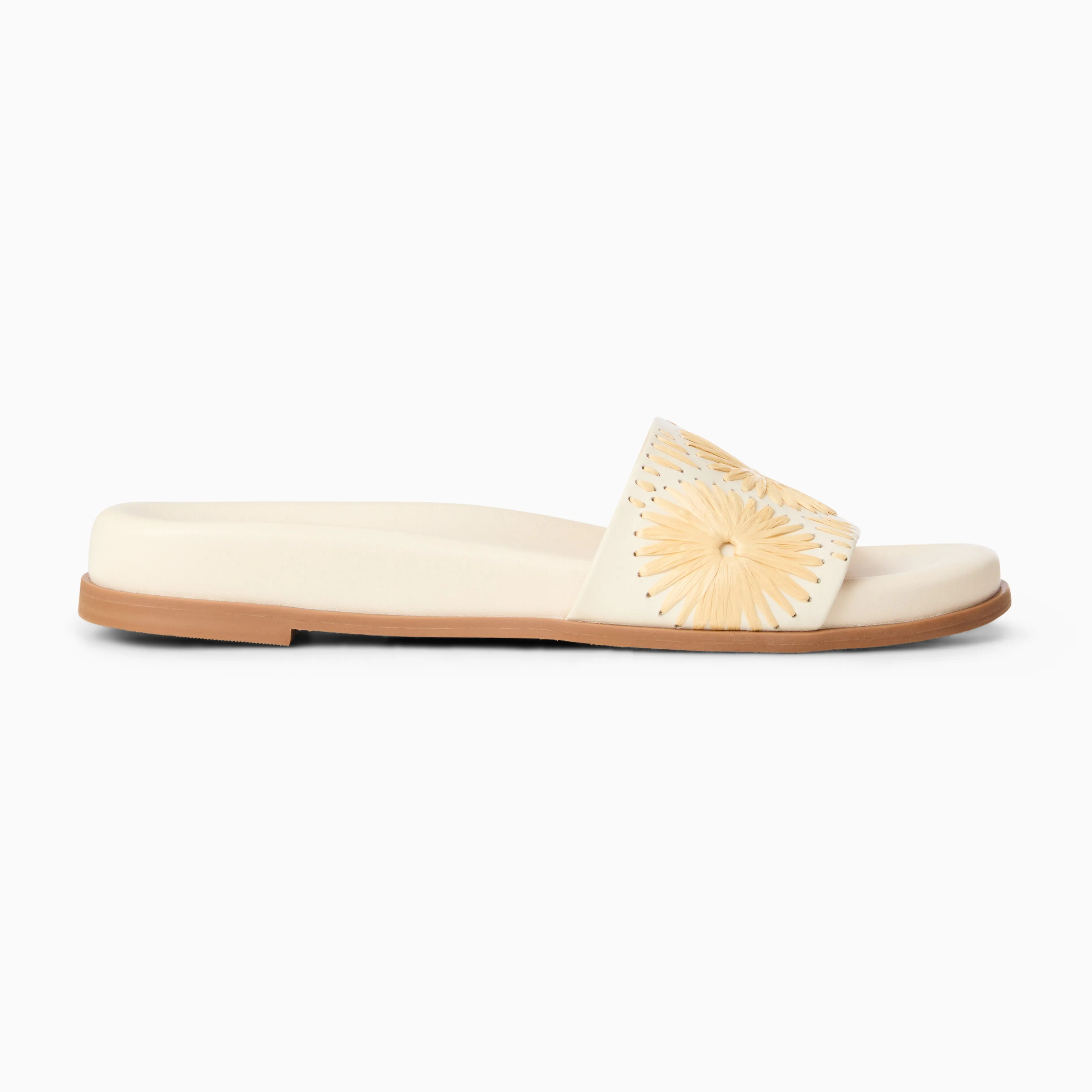 Star Walk Durable Fabric Somerset Leather Comfort Slide
