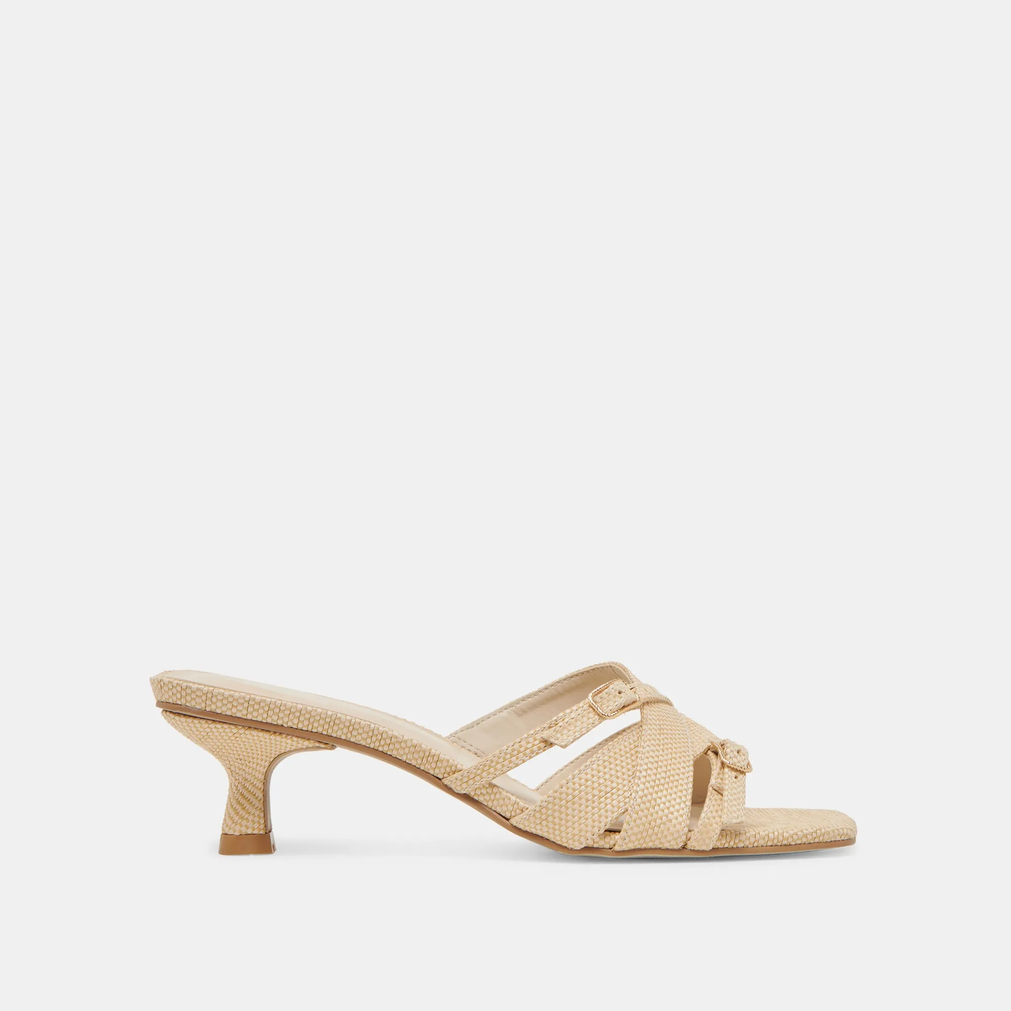 BRYANT HEELS NATURAL WOVEN RAFFIA Summer Wedding Heels Flexibility