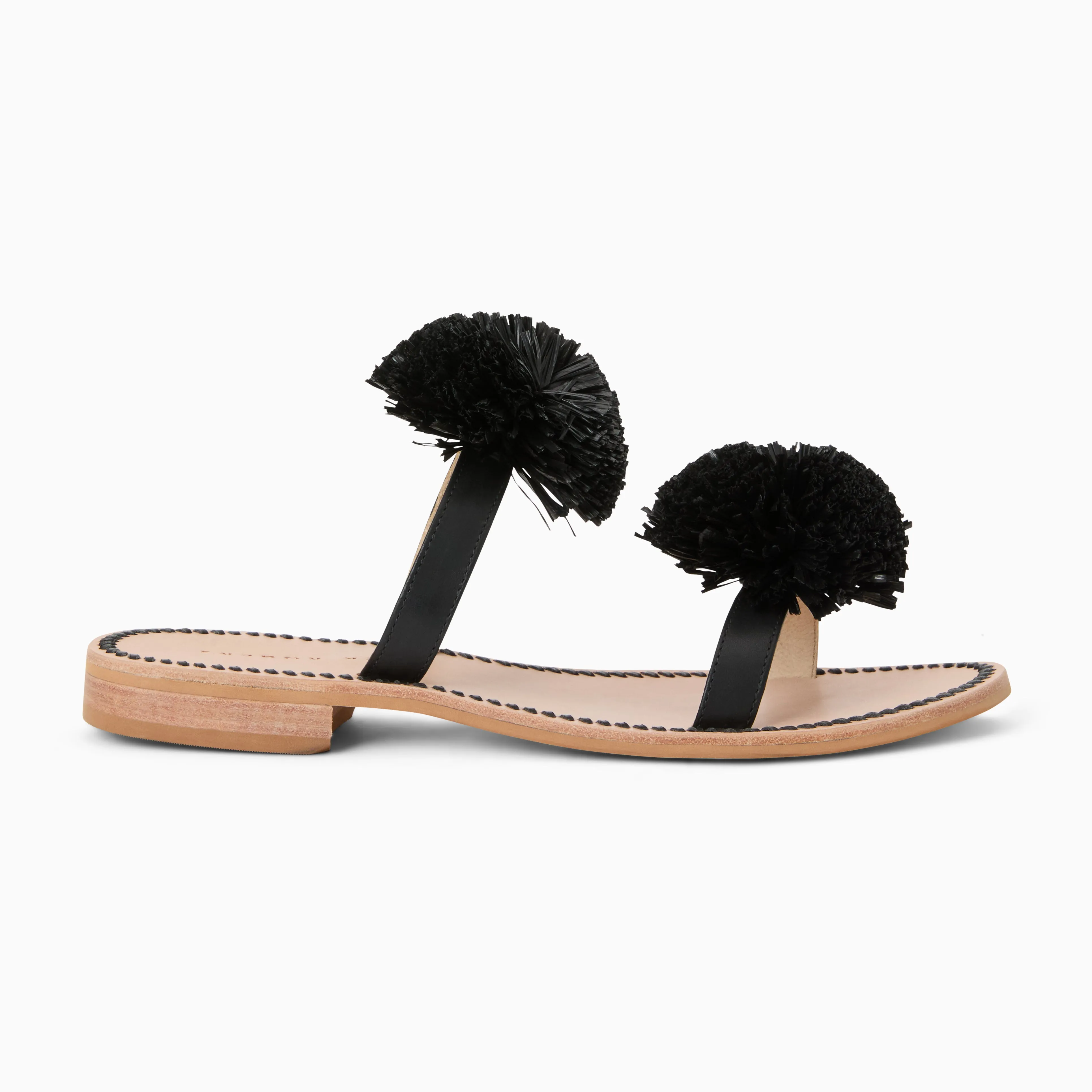 Daffodil Leather Flat Sandal Mom Fit Freeze Proof
