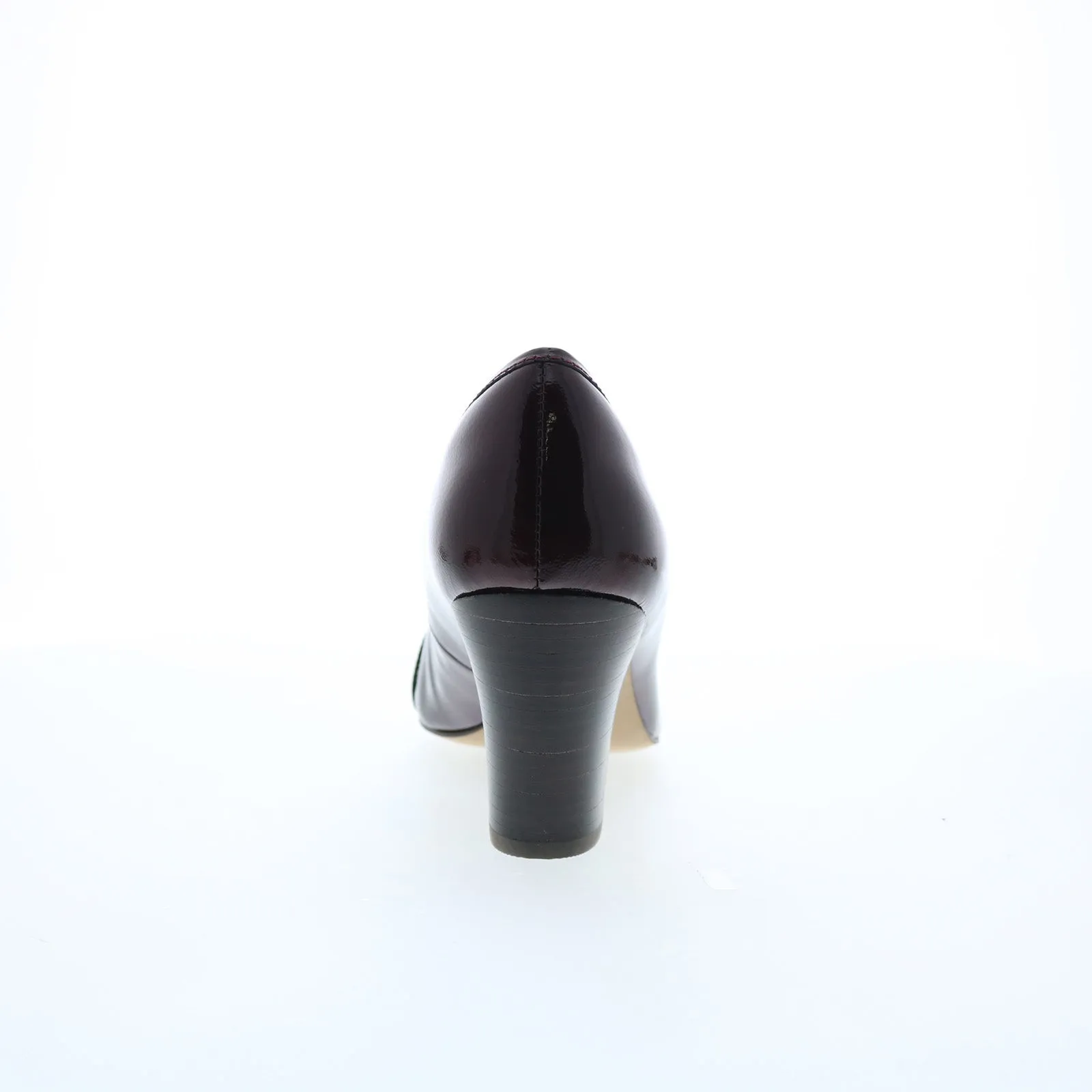 Wedding Heels for Bridesmaids Isola Tara 6229312 Womens Burgundy Leather Slip On Heels Pumps Shoes
