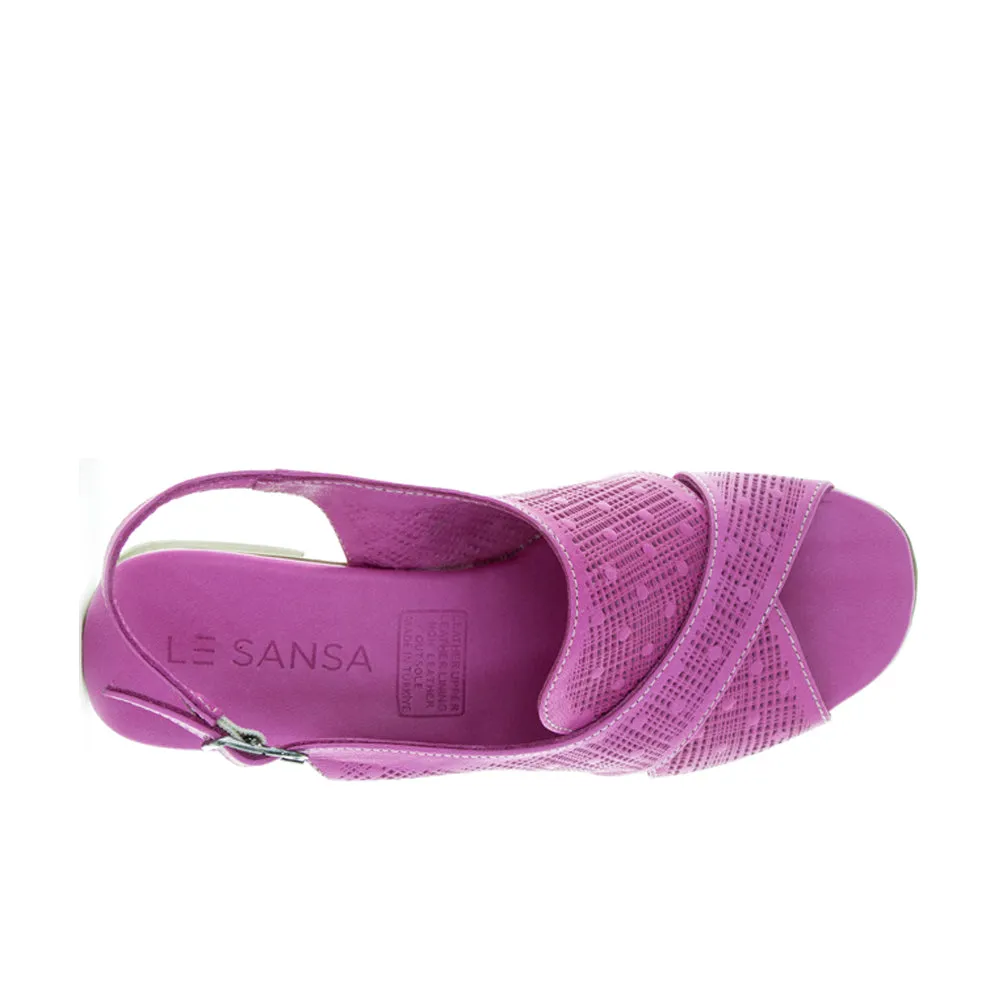 LE SANSA LITA FUCHSIA Dainty Heels Flexible Movement