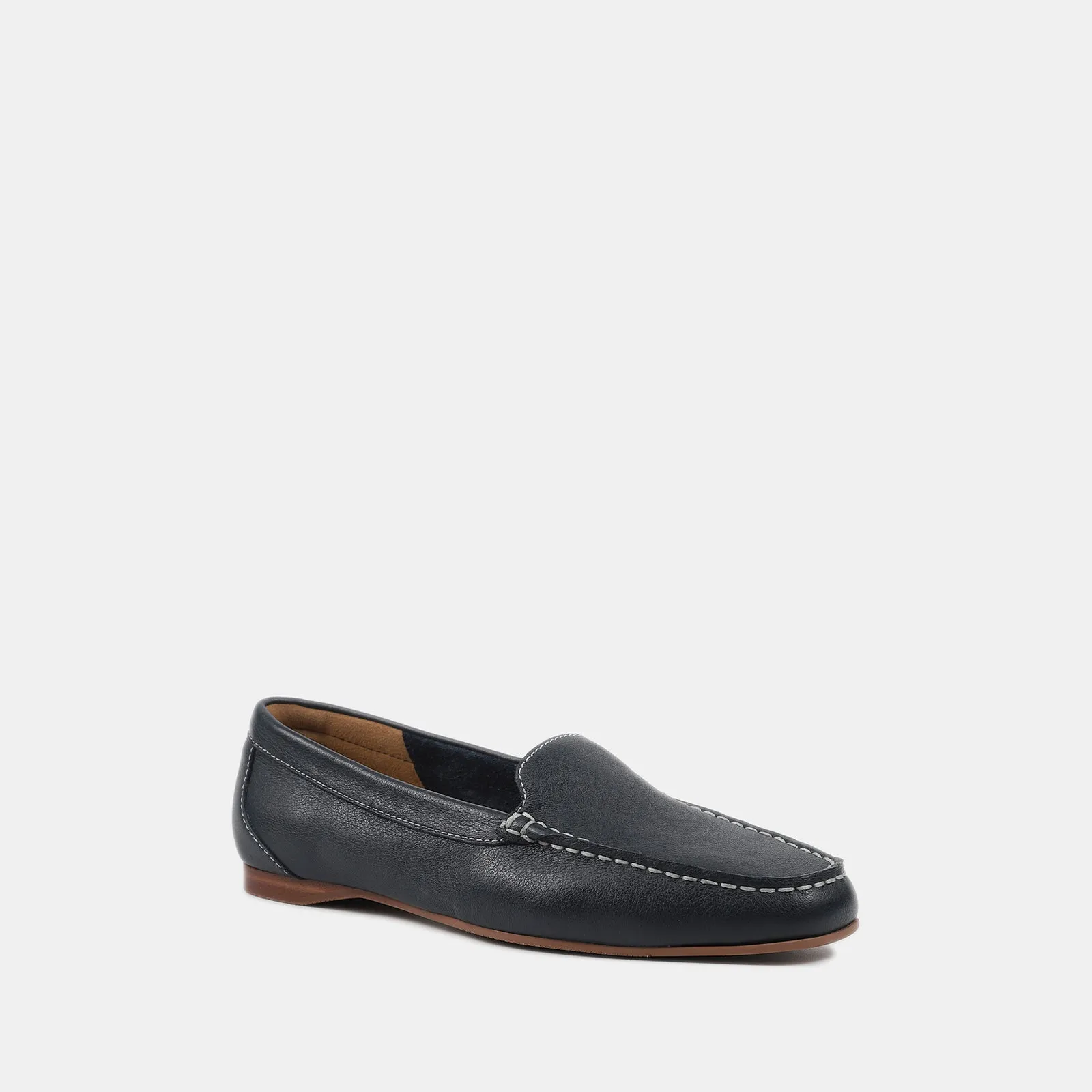 HUSH PUPPIES KAIROS MIDNIGHT Simple Slip-on Design
