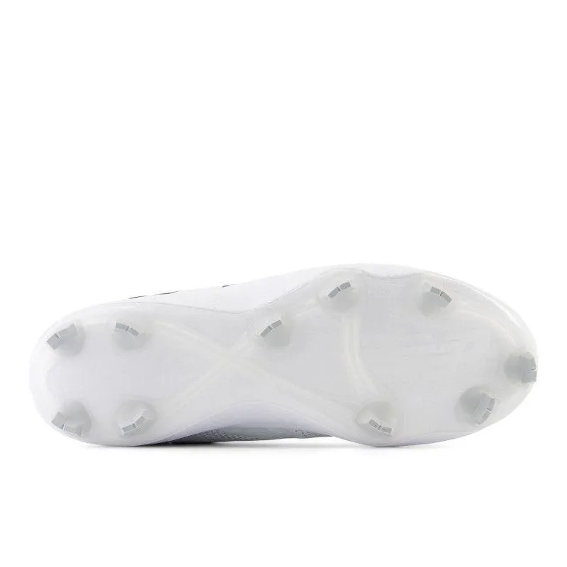 New Balance Men's FuelCell 4040 V7 Mid-Molded Baseball Cleats - White / Raincloud - PM4040W7 Cushioned Design