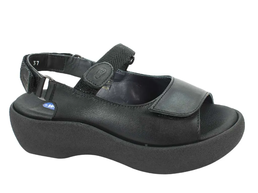 Practical Footwear Freedom Move Wolky Sandals Jewel Black