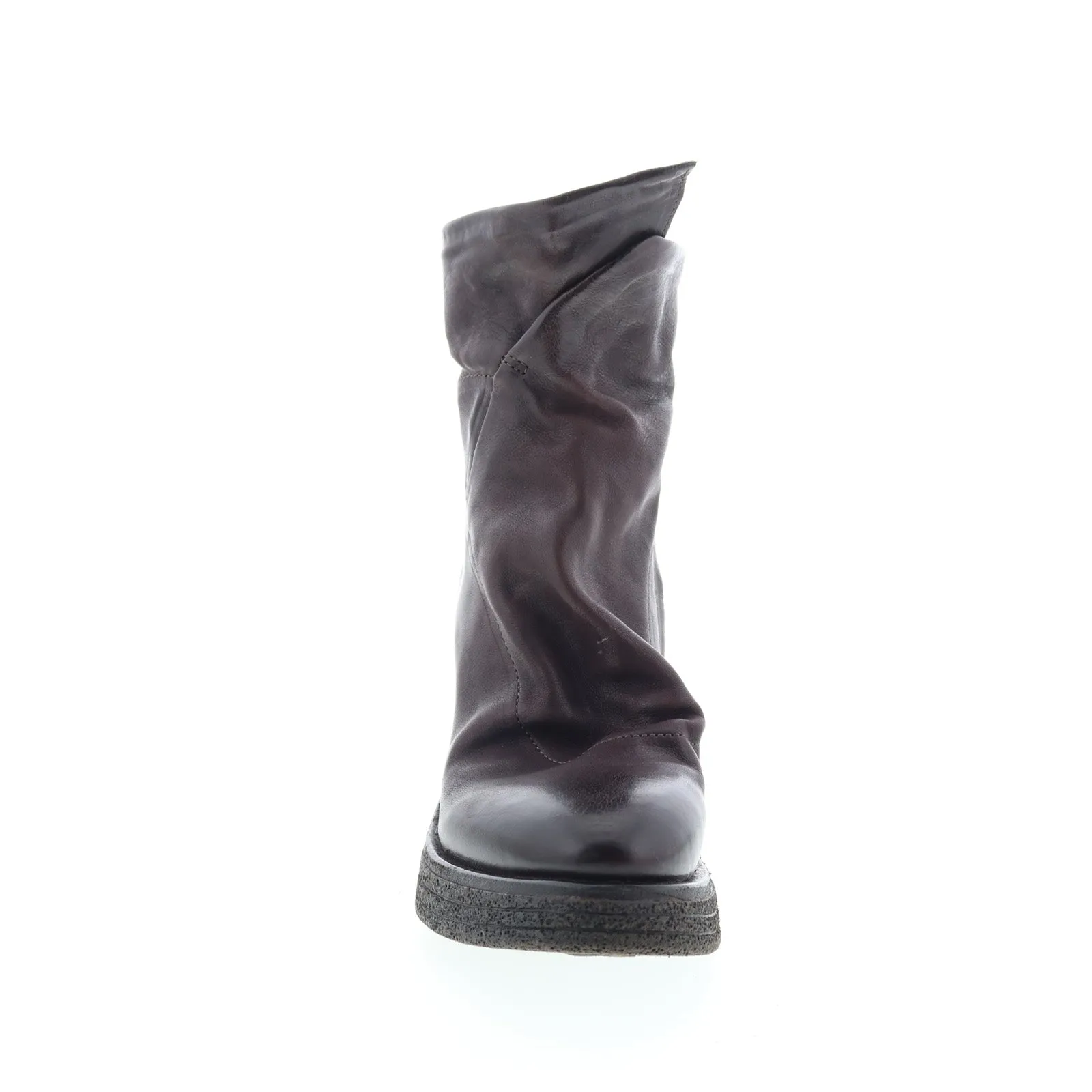 A.S. 98 Tremont Womens Brown Leather Zipper Casual Dress Boots Dry Comfort