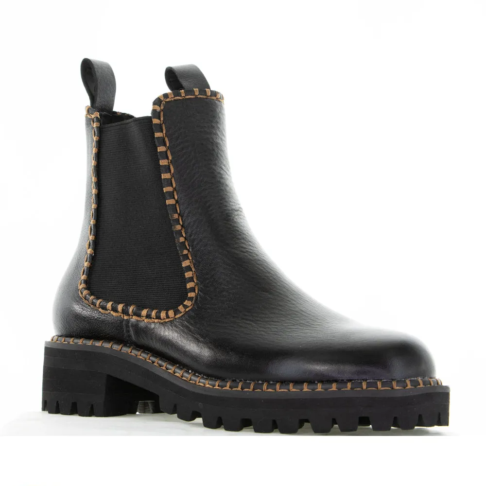 BRESLEY DODGE BLACK TAN Padded Liner Western Pattern