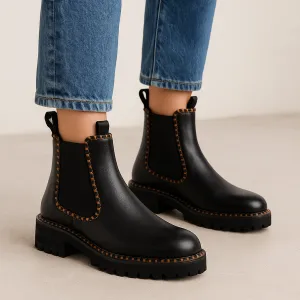 BRESLEY DODGE BLACK TAN Fashion Choice Comfort Straps