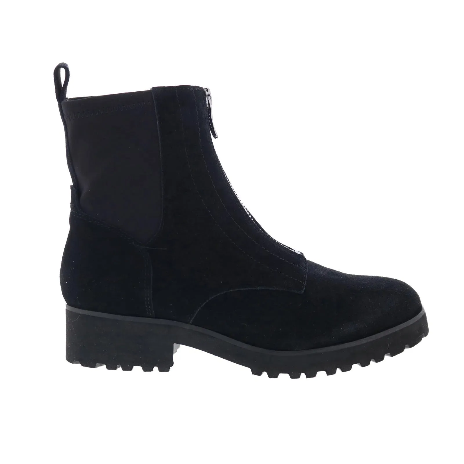 Rough Ready Easy Spirit Willet SEWILLET Womens Black Suede Casual Dress Boots