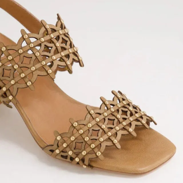 Foot Protection Custom Heels DJANGO & JULIETTE JULLY TAN