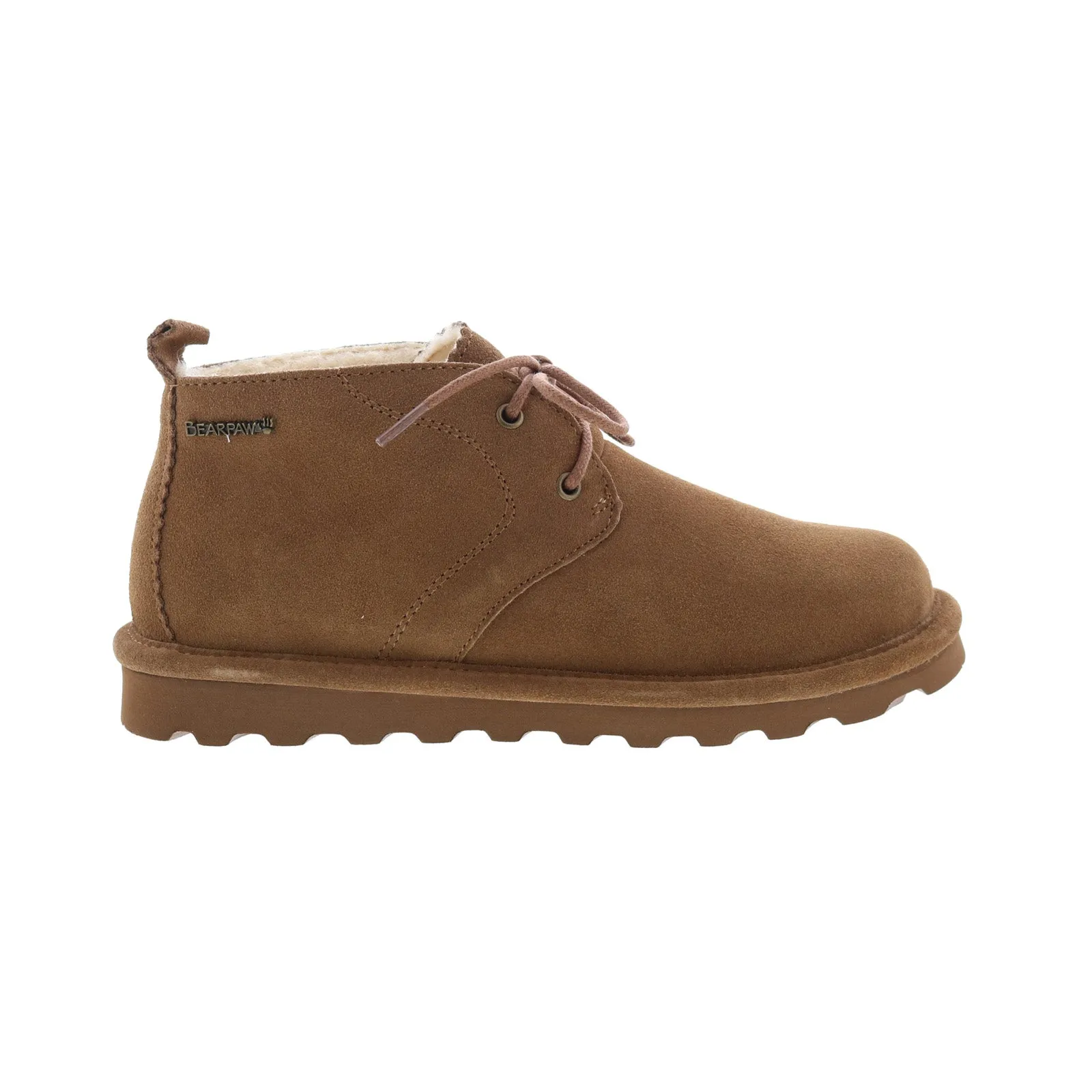 Bearpaw Skye 2578W-220 Womens Brown Synthetic Lace Up Chukkas Boots Sharp Look High Quality