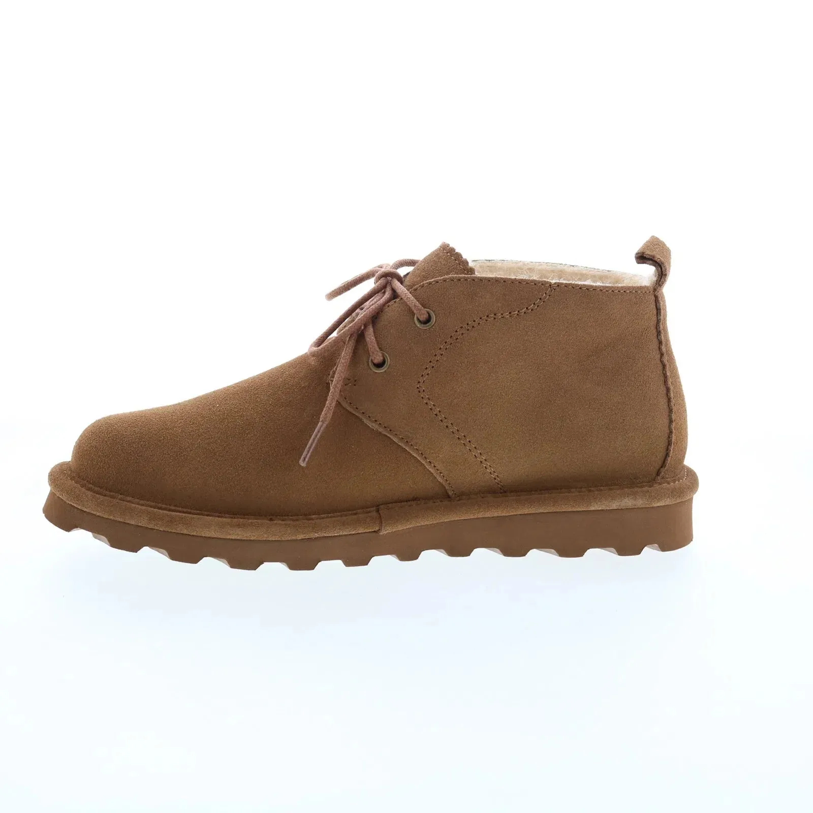 Sturdy Build Heavy Duty Support Bearpaw Skye 2578W-220 Womens Brown Synthetic Lace Up Chukkas Boots