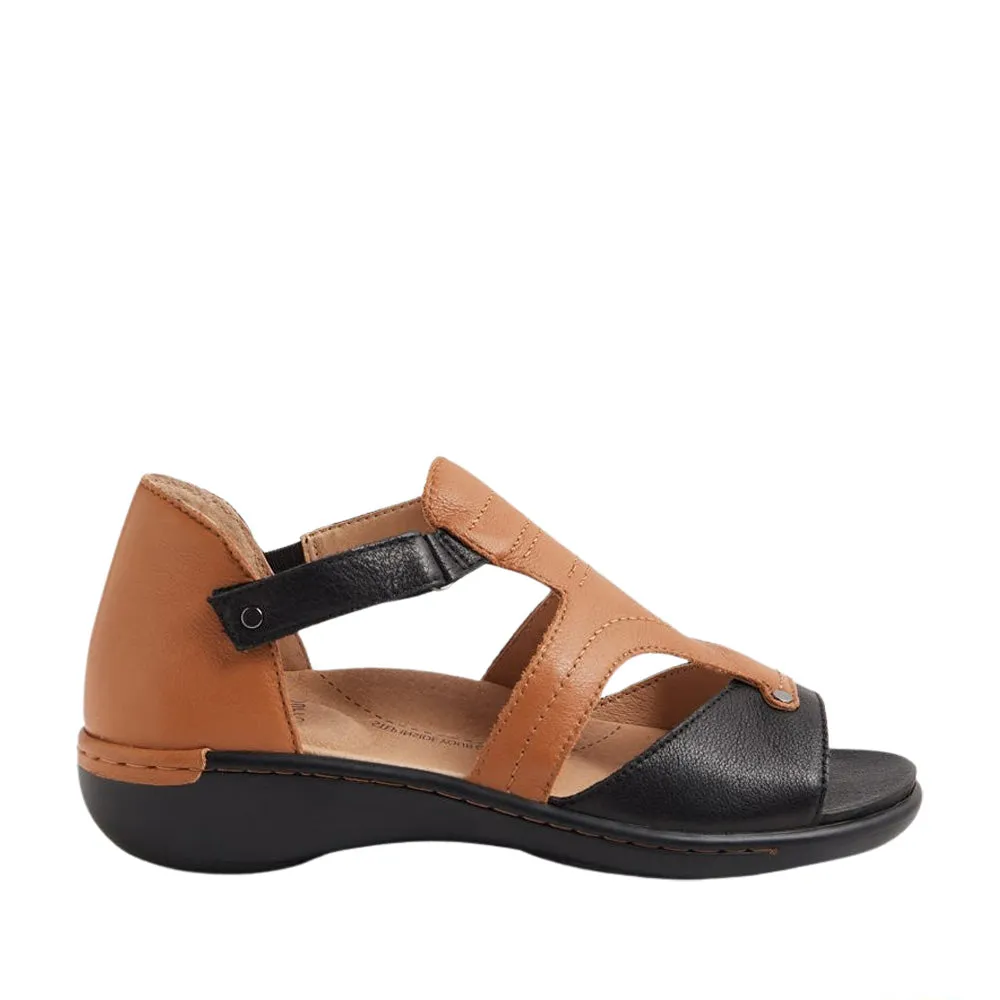 Soft Insole ZIERA BACE BLACK DARK TAN