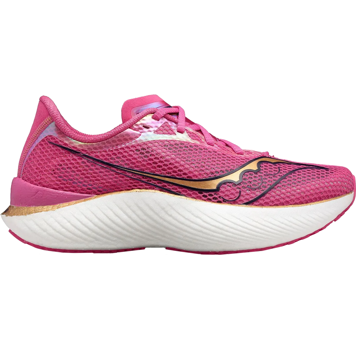 Women's Endorphin Pro 3 running in a half - marathon shoes