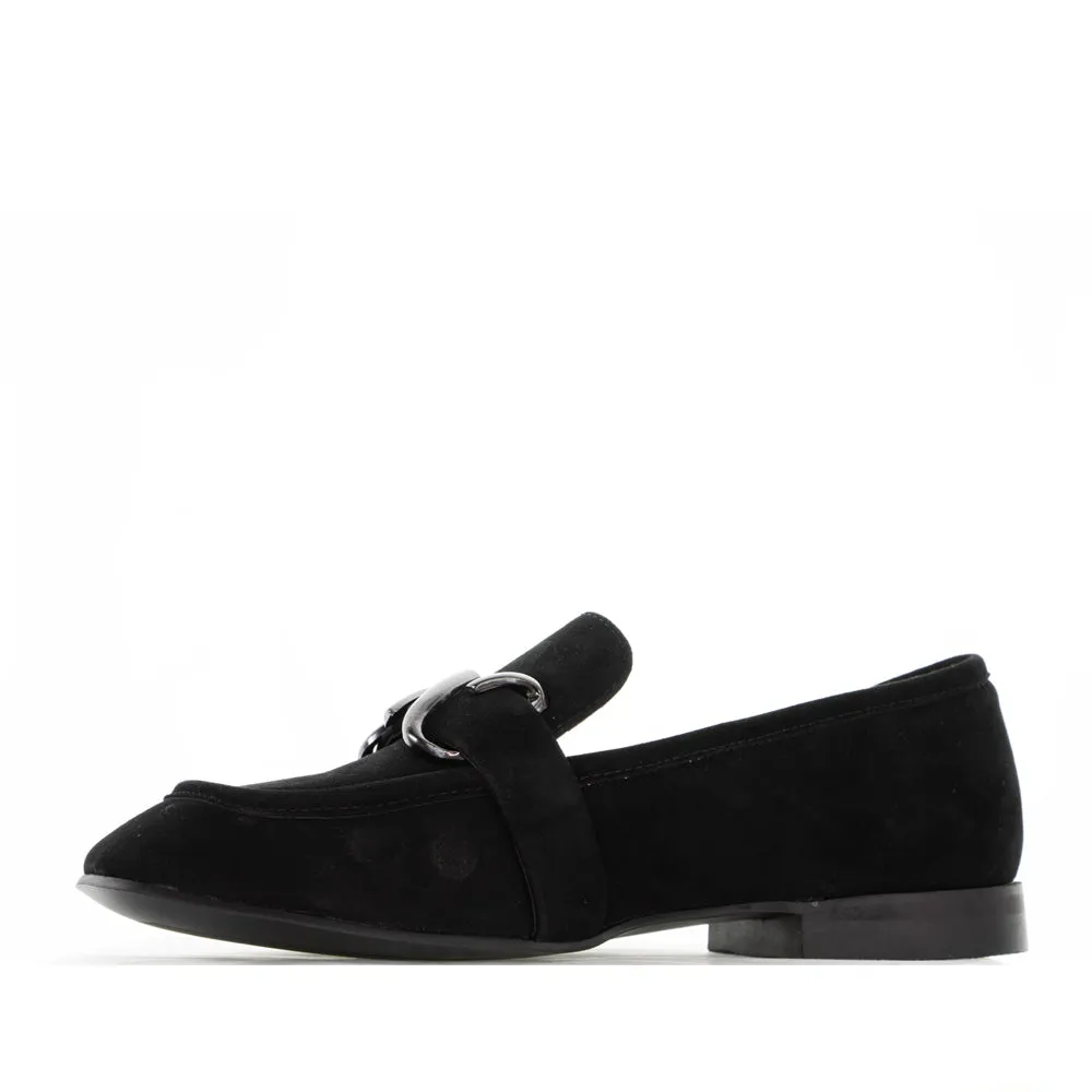 MILA RAINE MAJOR BLACK SUEDE Hold Firm