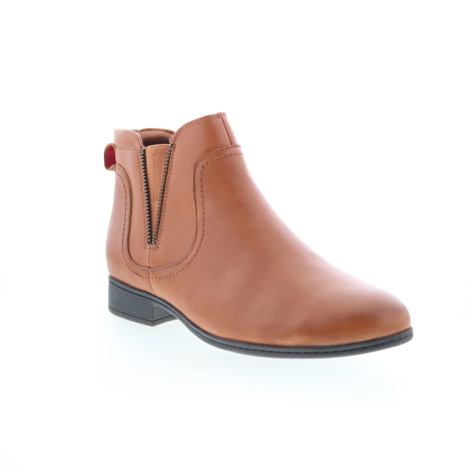 Frost resistant Trendy Look Cobb Hill Crosbie Gore CI9262 Womens Brown Wide Ankle & Booties Boots