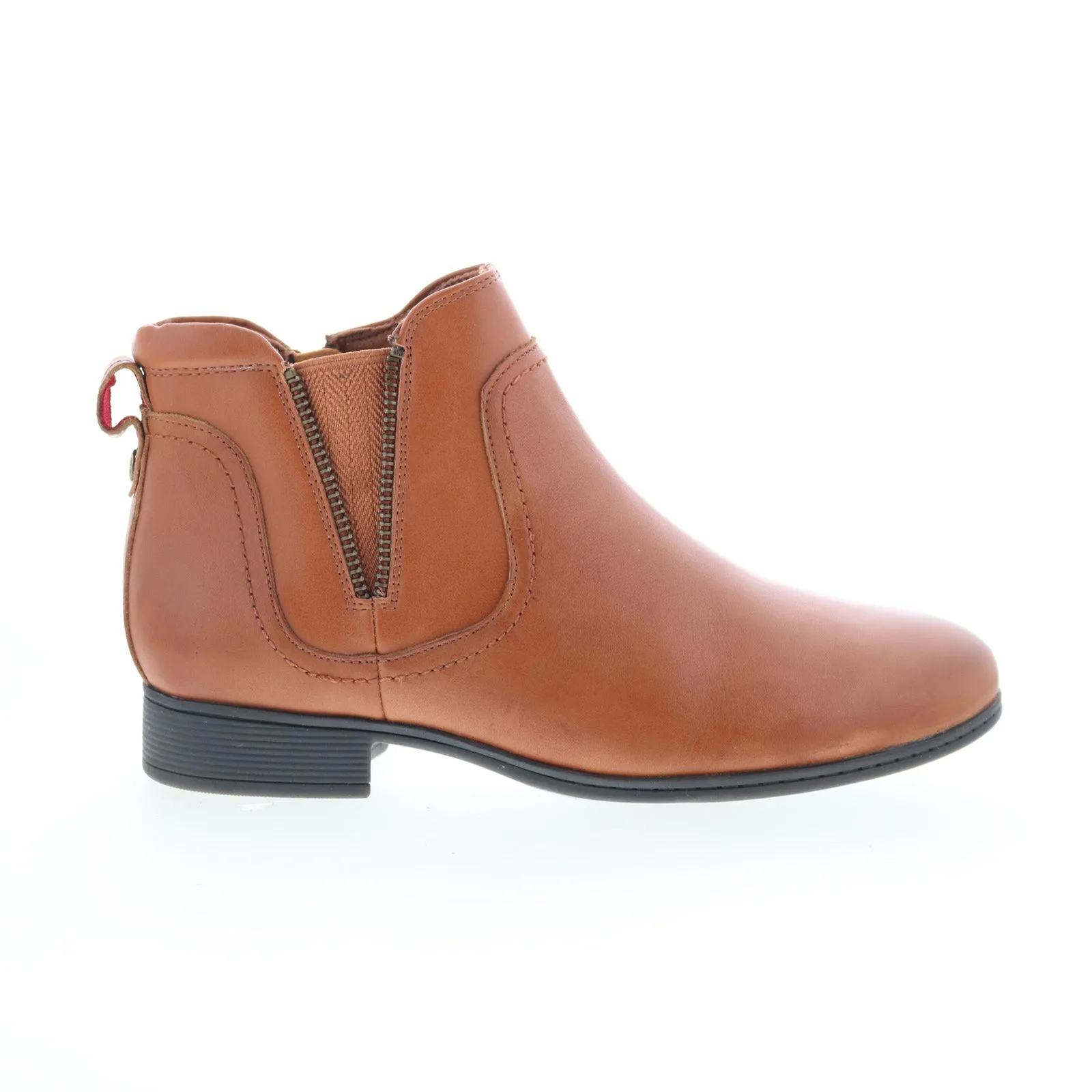 Cobb Hill Crosbie Gore CI9262 Womens Brown Wide Ankle & Booties Boots Support Foot multi-use