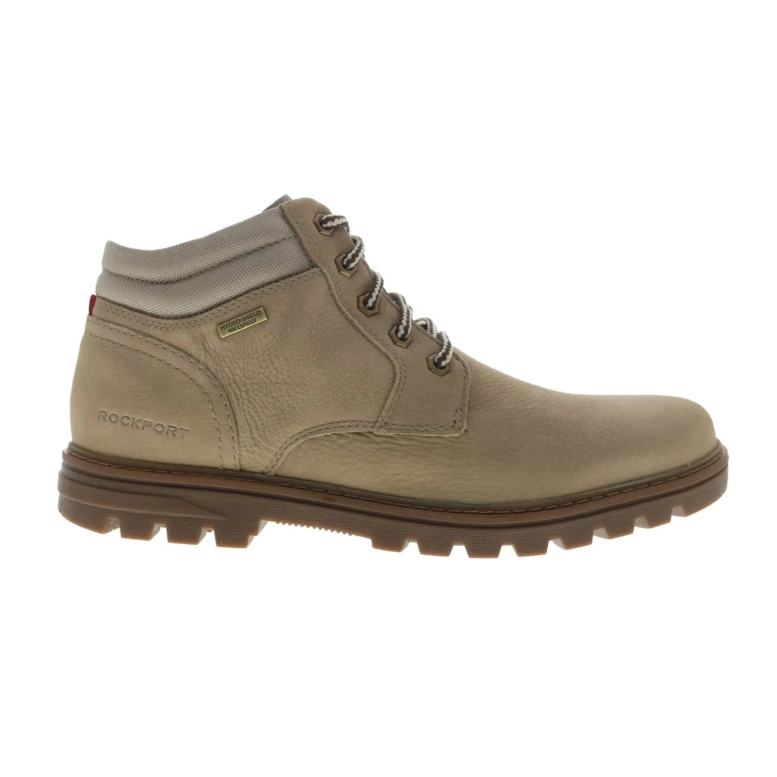 Quick Drying Rockport Weather Or Not Plain Toe Boot CJ0028 Mens Beige Casual Dress Boots
