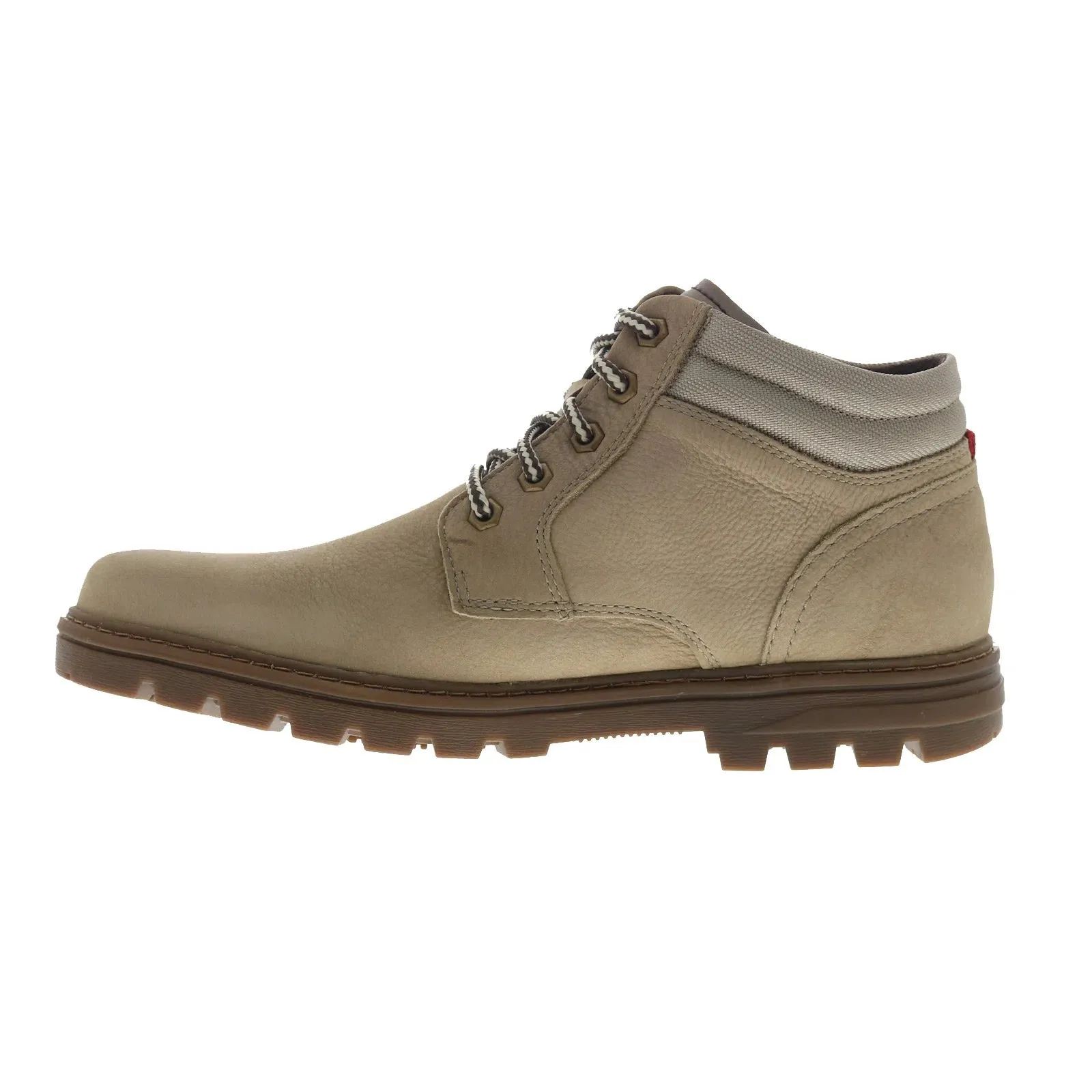 Leather Material Rockport Weather Or Not Plain Toe Boot CJ0028 Mens Beige Casual Dress Boots