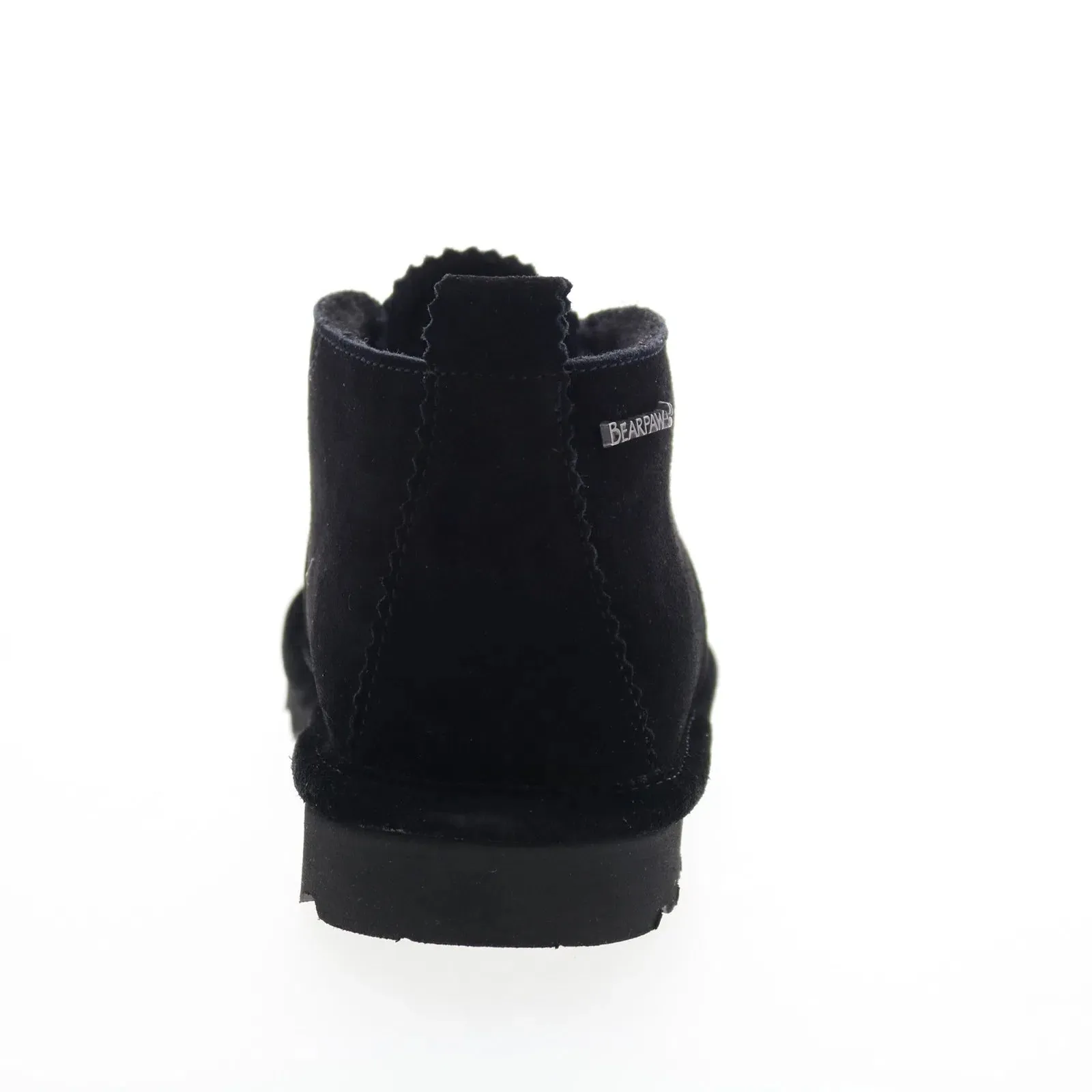 Bearpaw Skye 2578W-011 Womens Black Suede Lace Up Chukkas Boots Breathable mesh Soft Padding