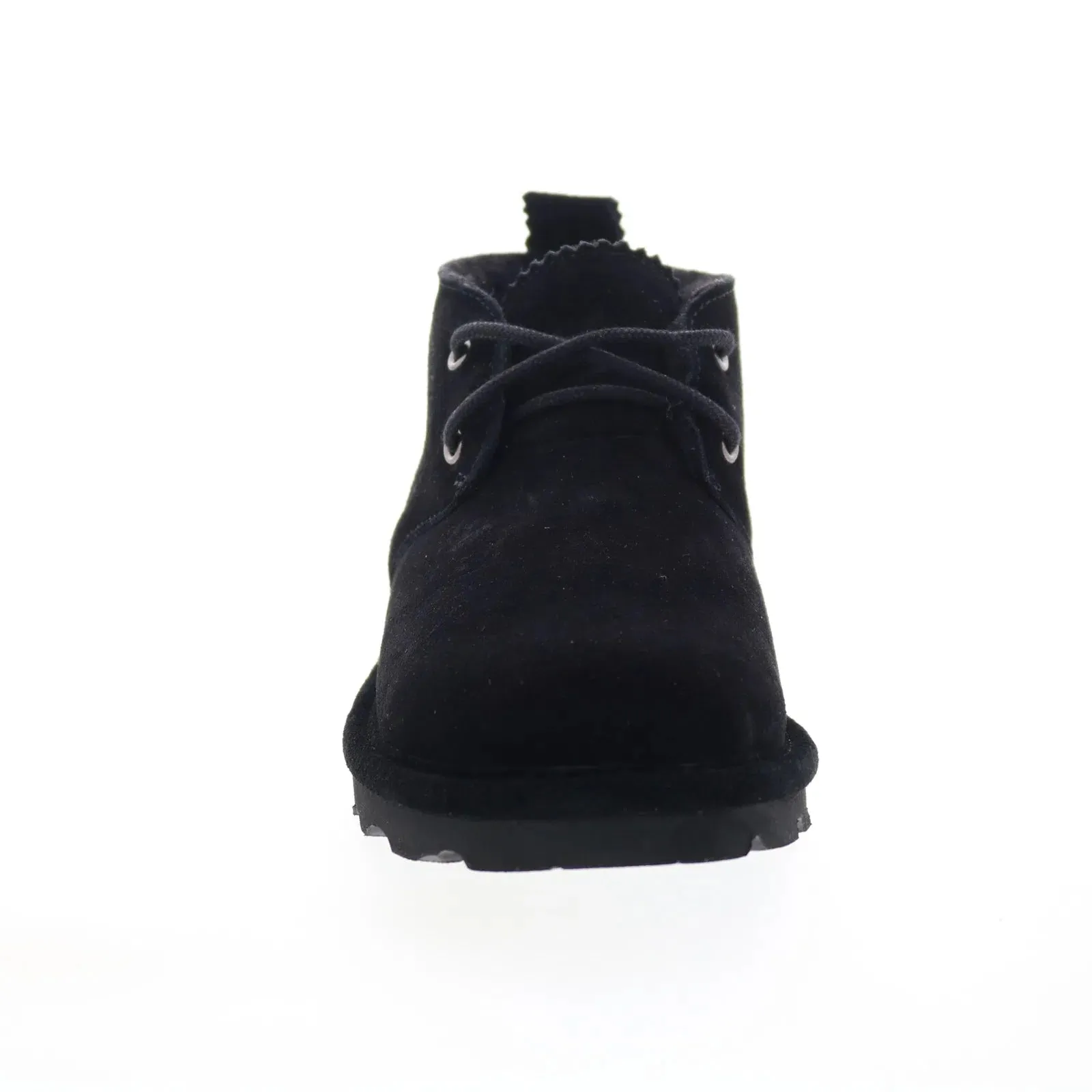 Bearpaw Skye 2578W-011 Womens Black Suede Lace Up Chukkas Boots Chelsea Design
