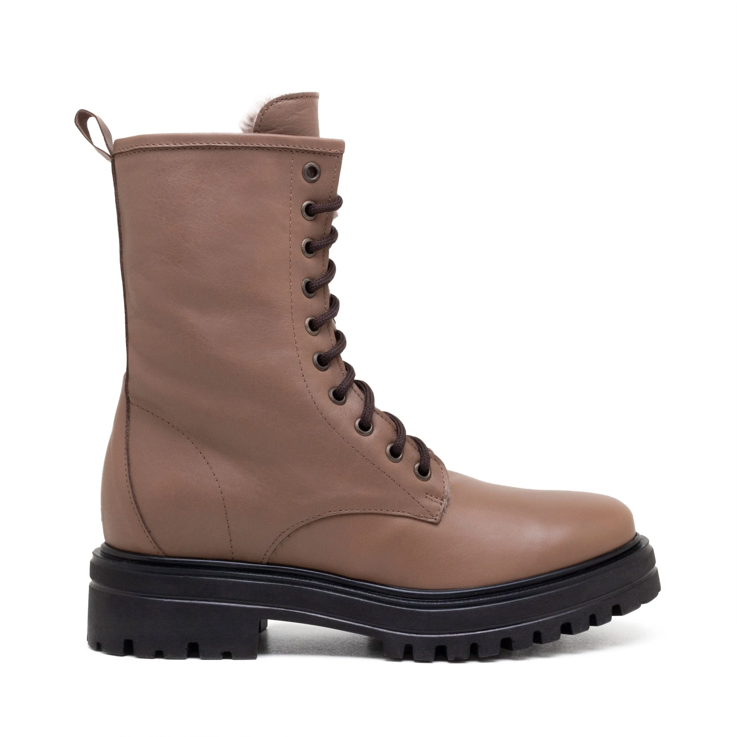 ASPEN COMBAT BOOTS WITH FUR Extreme Weather