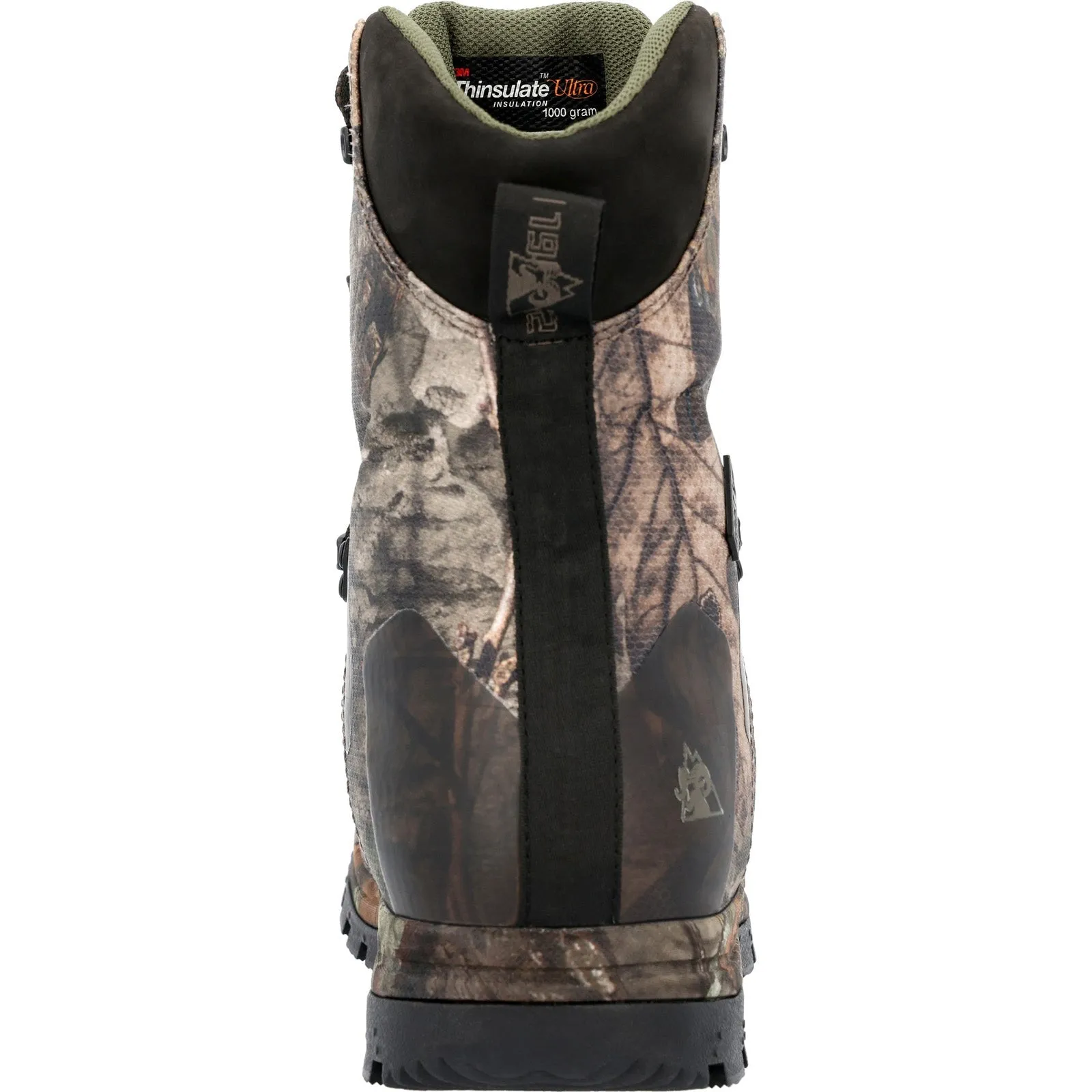 Rocky Lynx 1000G Insulated RKS0627 Mens Brown Synthetic Hunting Boots Comfortable Insole Long distance