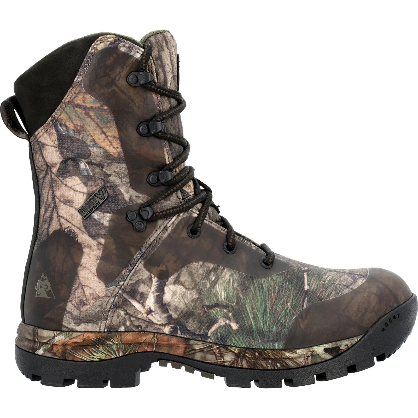 Rocky Lynx 1000G Insulated RKS0627 Mens Brown Synthetic Hunting Boots Active Use