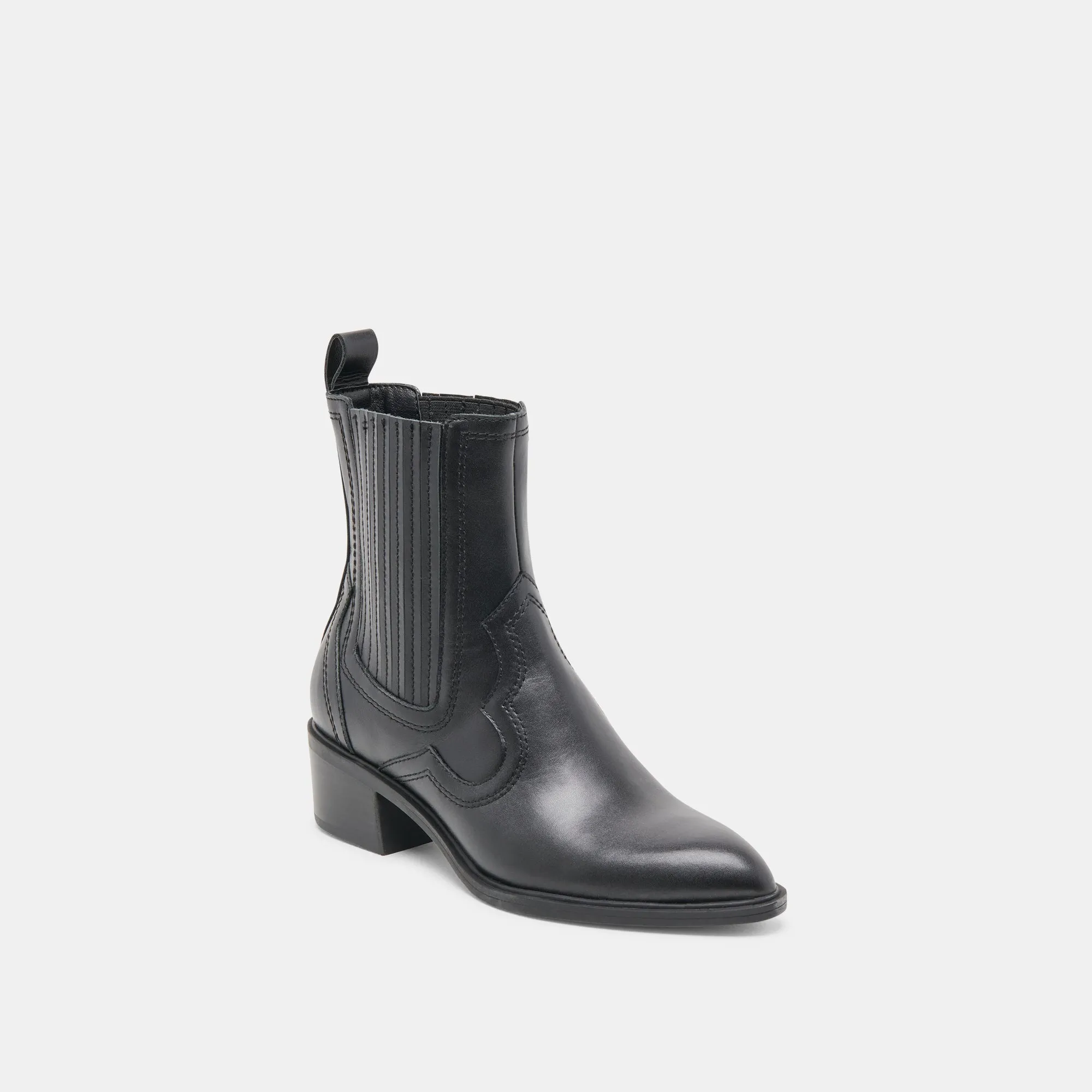 Protective Wear BRYLEE H2O WIDE BOOTIES BLACK LEATHER
