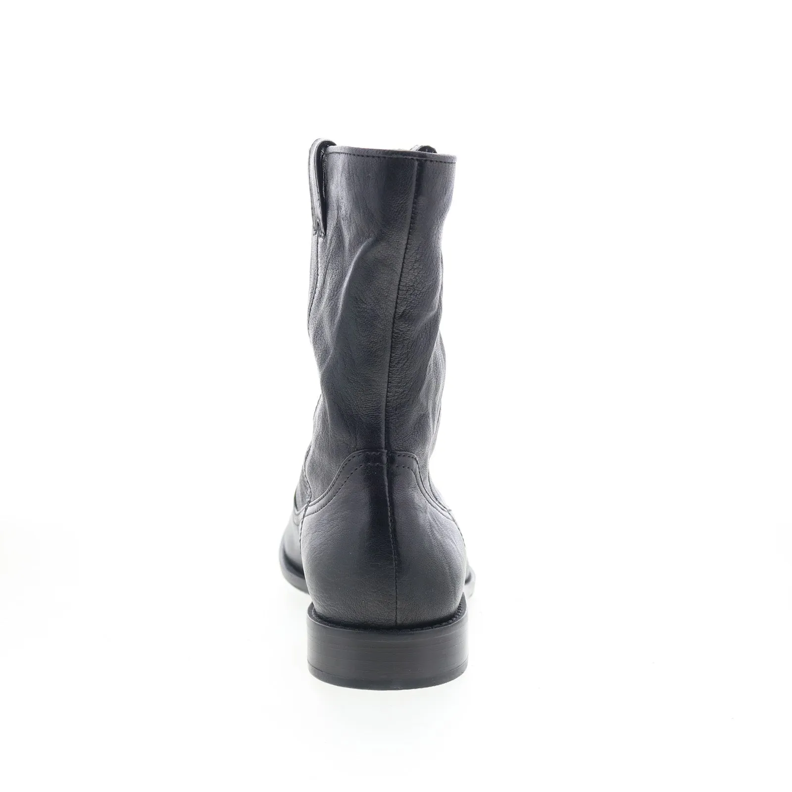 Johnston & Murphy Lenora 78-51871 Womens Black Leather Casual Dress Boots Weekend Escape