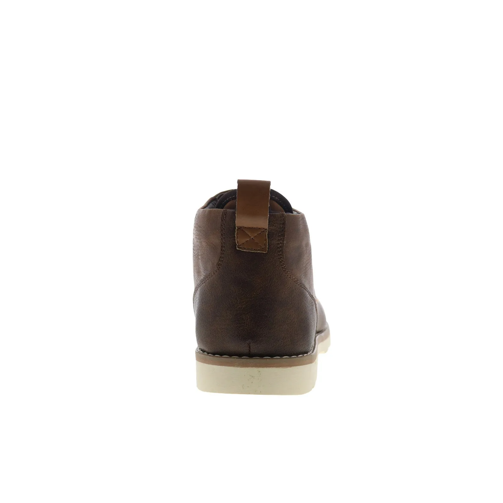 Steve Madden M-Brakon Mens Brown Leather Lace Up Chukkas Boots Impact absorption Businessman