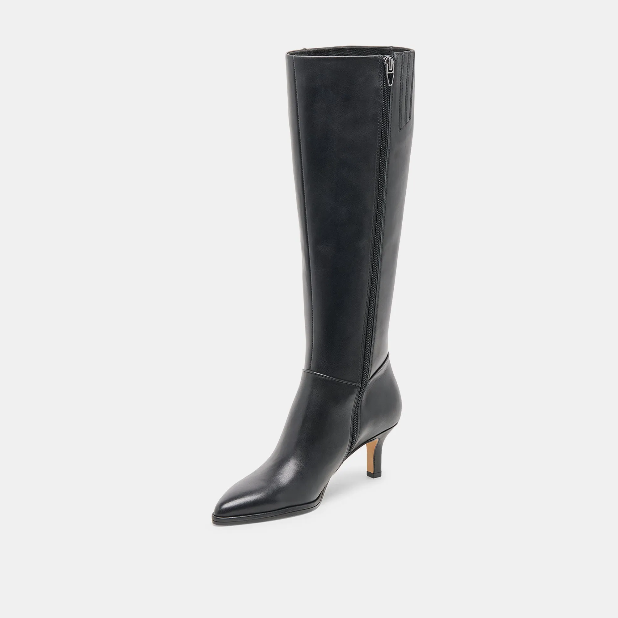 Lightweight Comfort ALDY BOOTS BLACK LEATHER