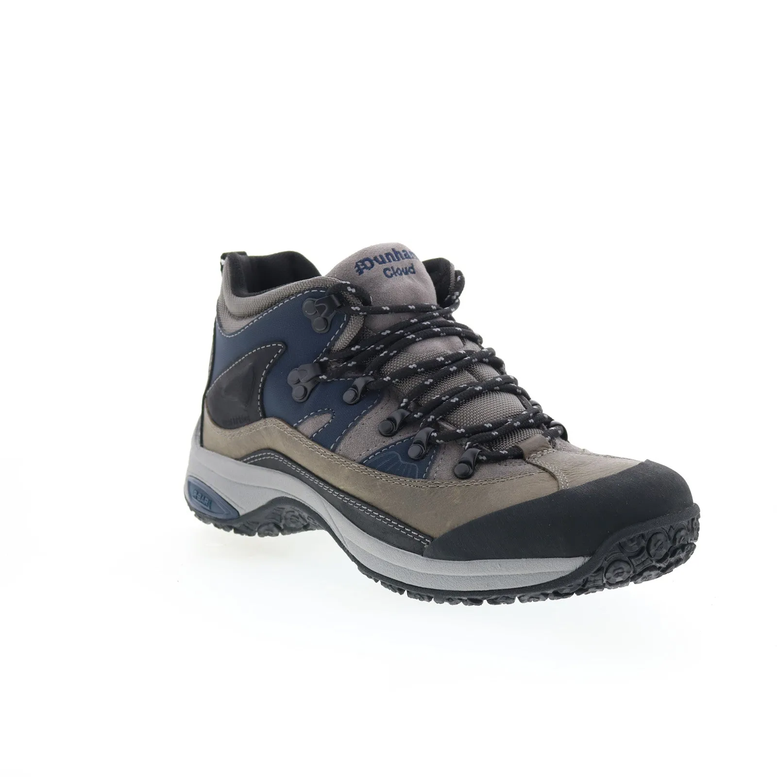 Rugged And Durable Dunham Cloud Waterproof DHCLOUD Mens Gray Extra Wide Hiking Boots