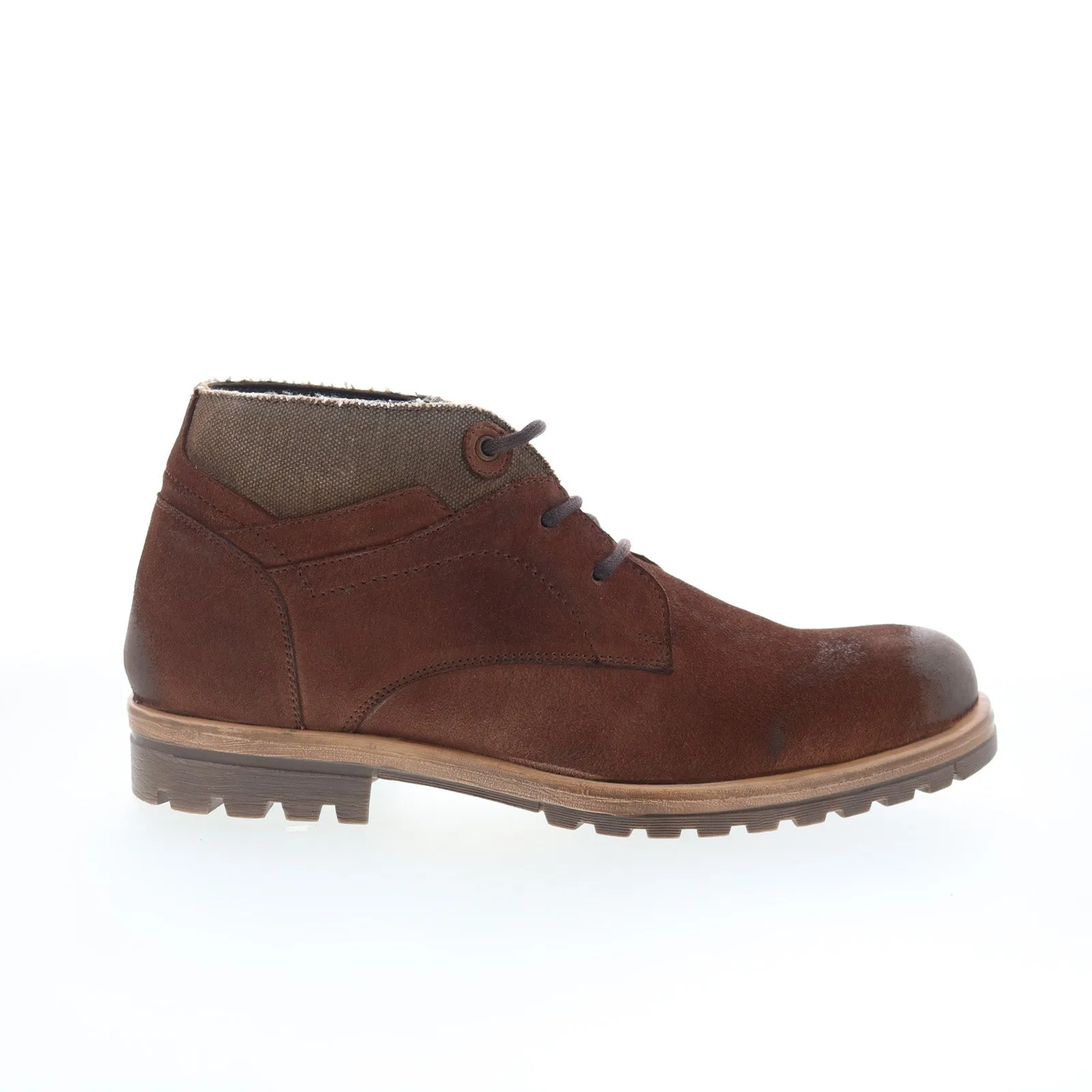 Testosterone York Town T94720 Mens Brown Suede Lace Up Chukkas Boots Snow Ready