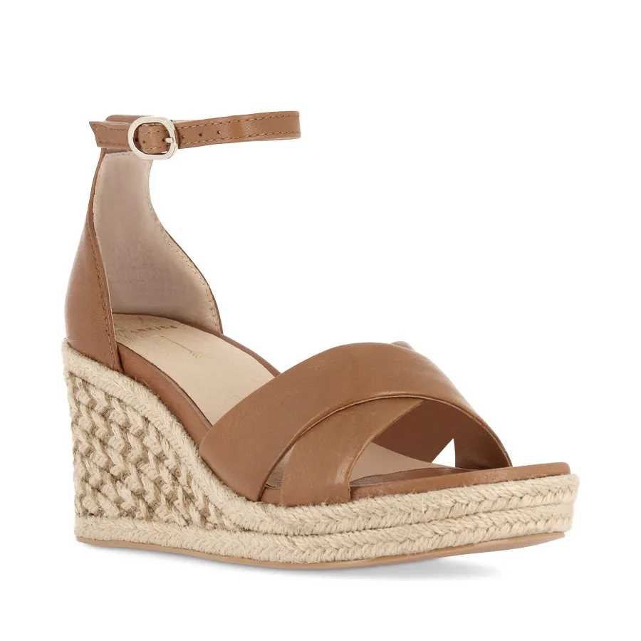 fewest BAKER - TAN LEATHER
