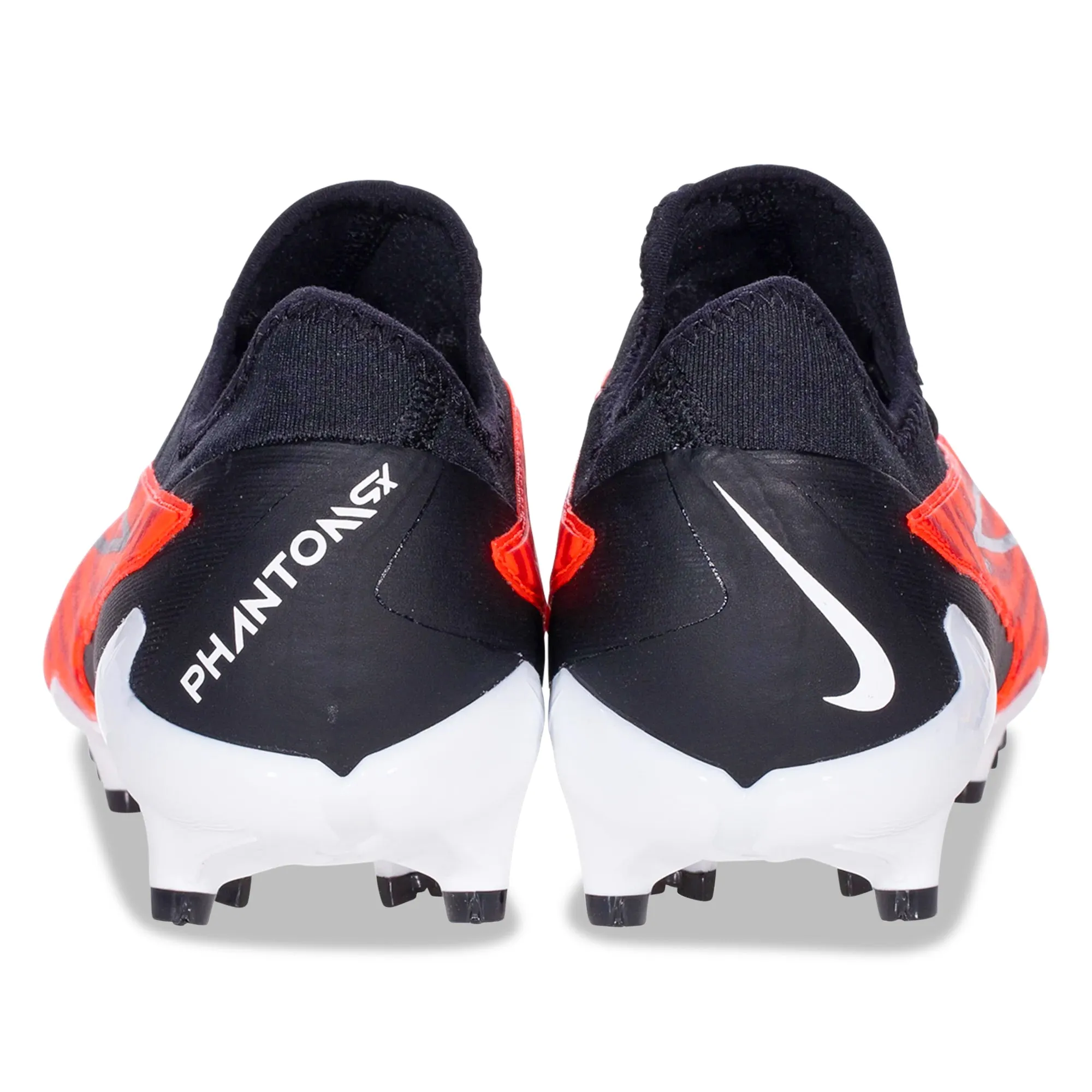 Nike Phantom GX Pro Firm Ground Soccer Cleats (Bright Crimson/Black) foot mobility Rotational Stability