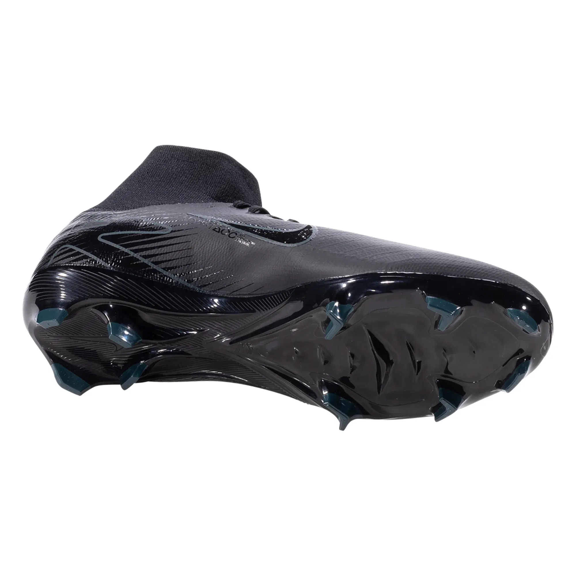Precision fit Player Coach Nike Zoom Superfly 10 Pro FG Soccer Cleats (Black/Deep Jungle)