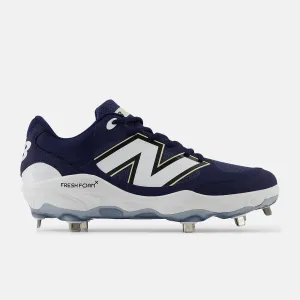 New Balance Men's Fresh Foam X 3000 v7 Metal Baseball Cleats - Navy - L3000TN7 Speed Fit Fashion Appeal
