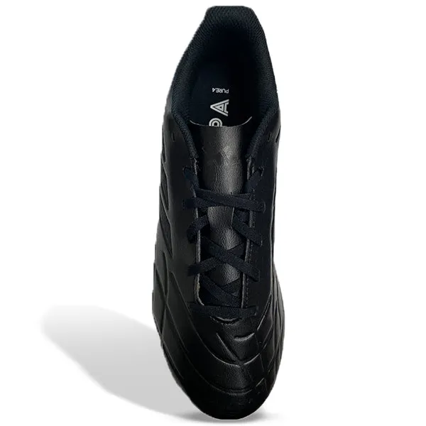 adidas Copa Pure.4 FXG Soccer Cleats (Black/Black) Performance Build