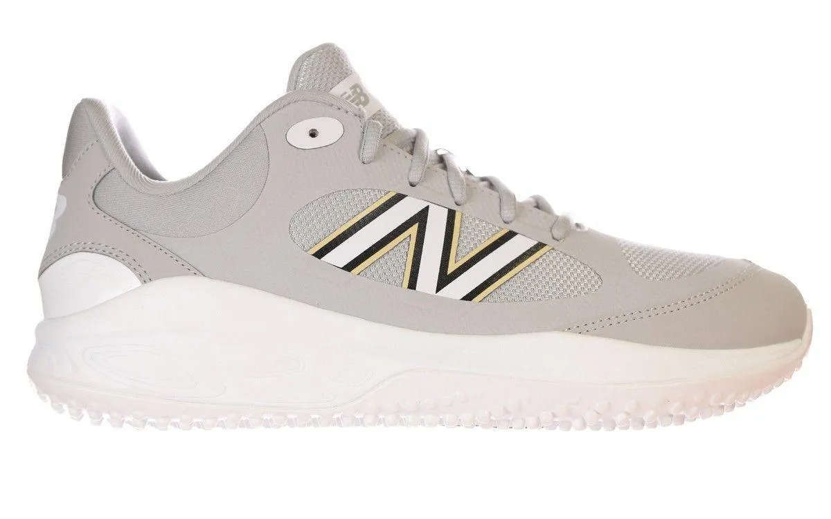 All-Weather Performance New Balance Men's Fresh Foam 3000 v7 Turf Baseball Shoes - Grey Raincloud - T3000TG7