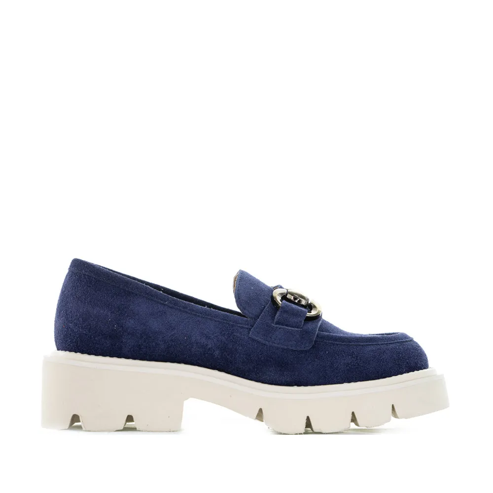 Relaxed Fit flexible shoes TAMARA LONDON PARGO NAVY SUEDE
