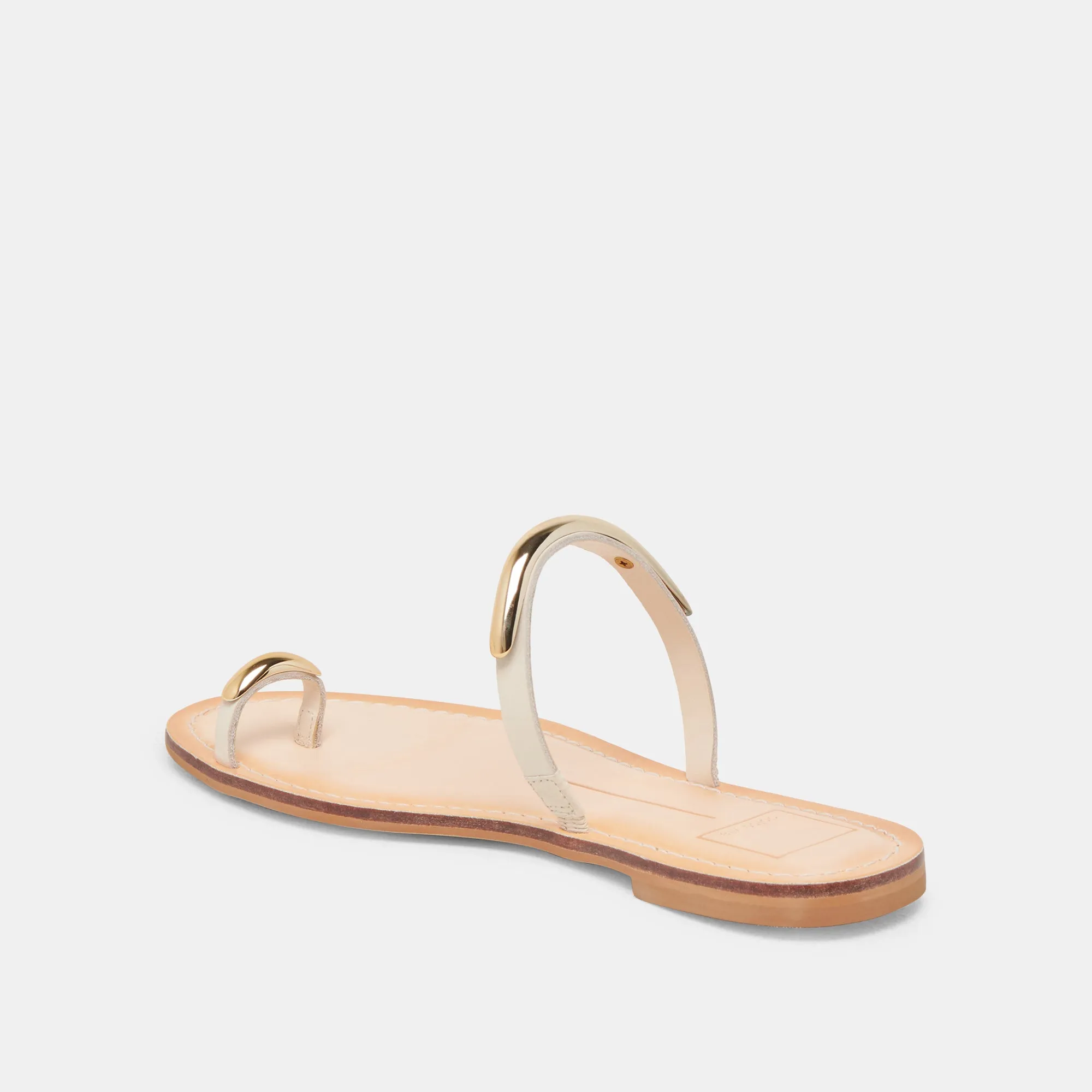 WINK WIDE SANDALS BONE LEATHER Lounge Mood