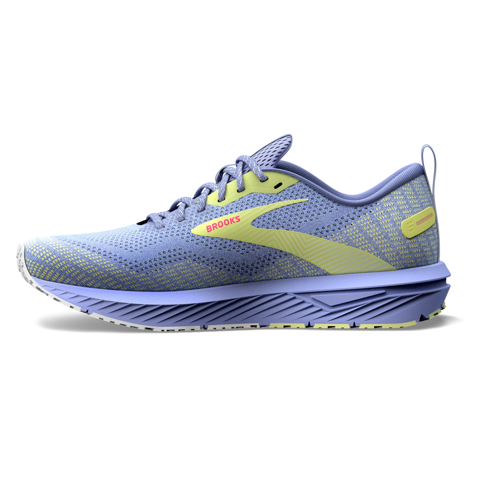 Women's Revel 6 running on an outdoor track shoes