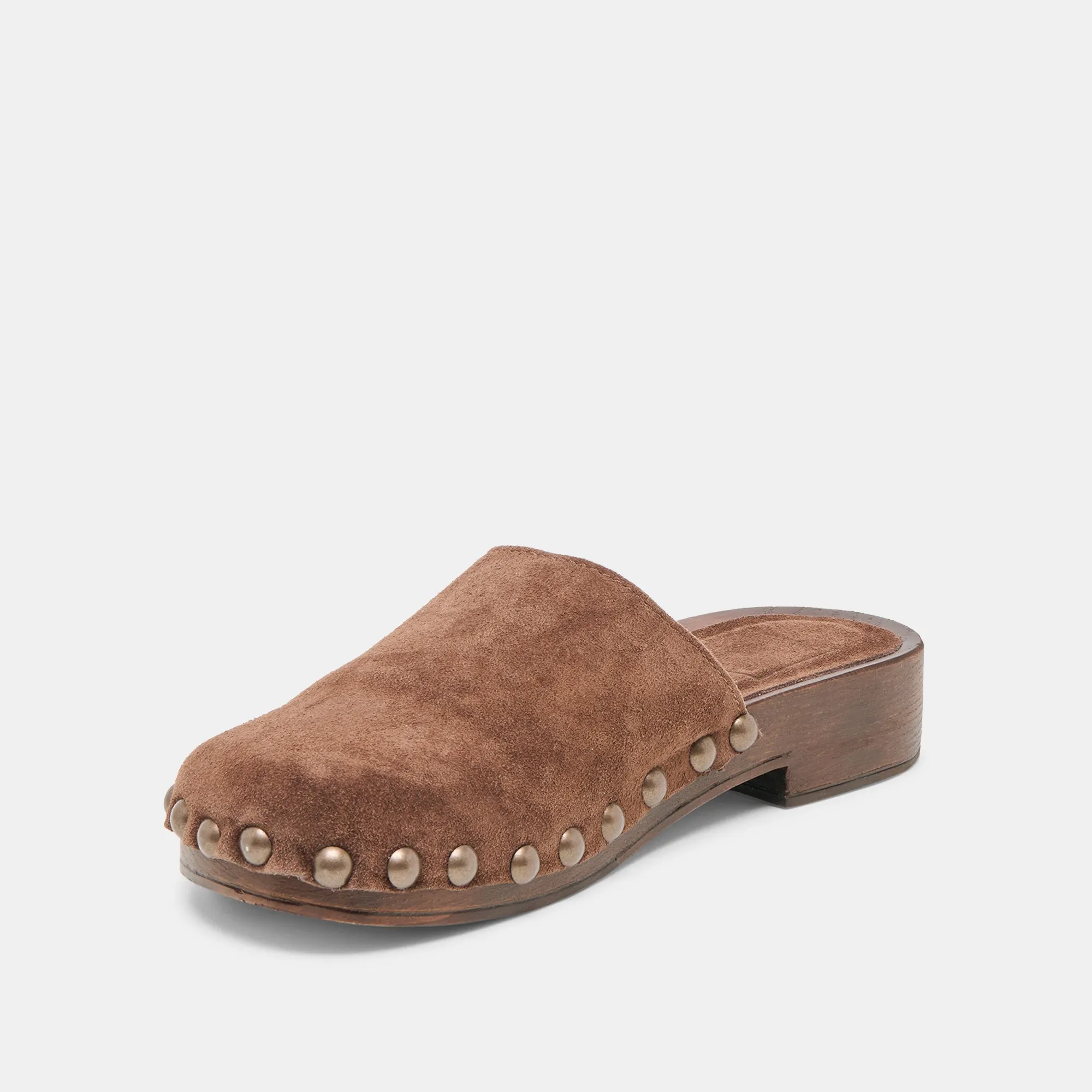 ALANIS FLATS BROWN SUEDE Quiet Step