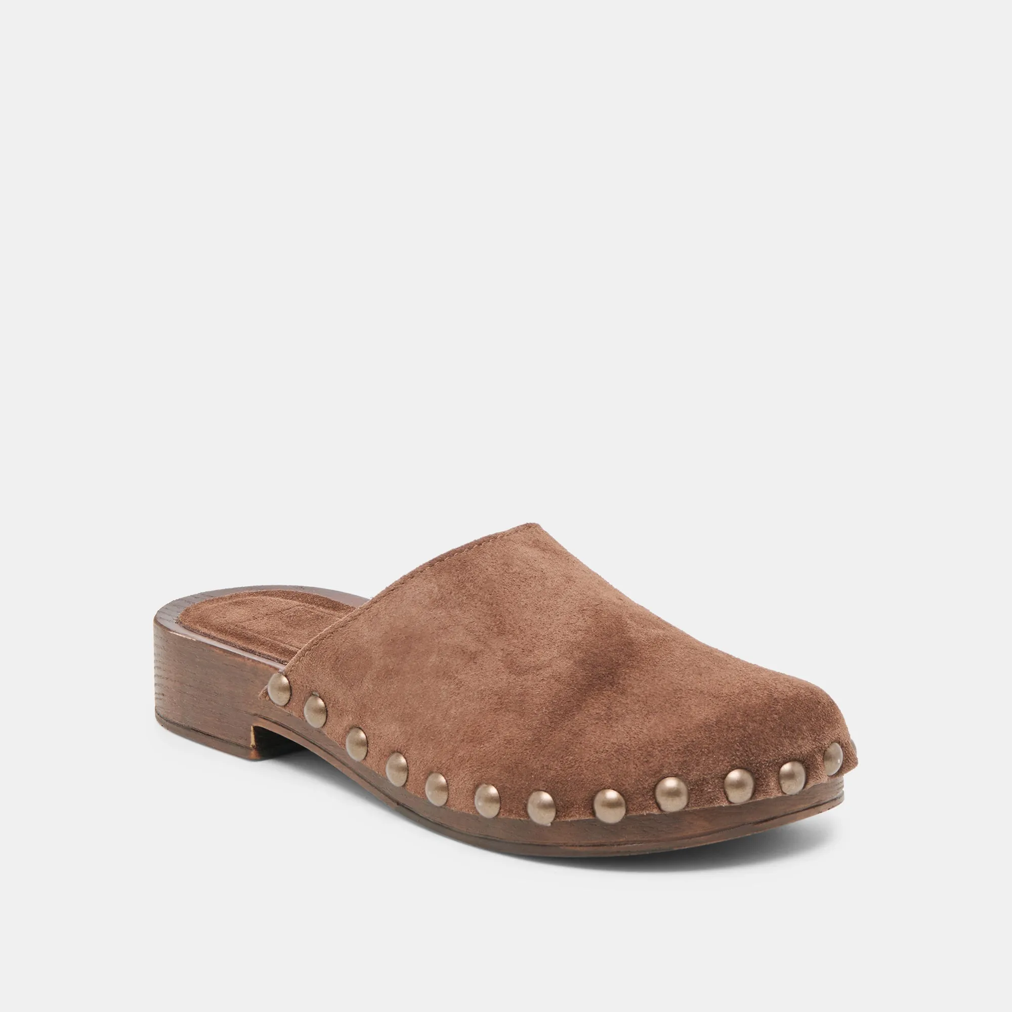 ALANIS FLATS BROWN SUEDE spring fresh School Style