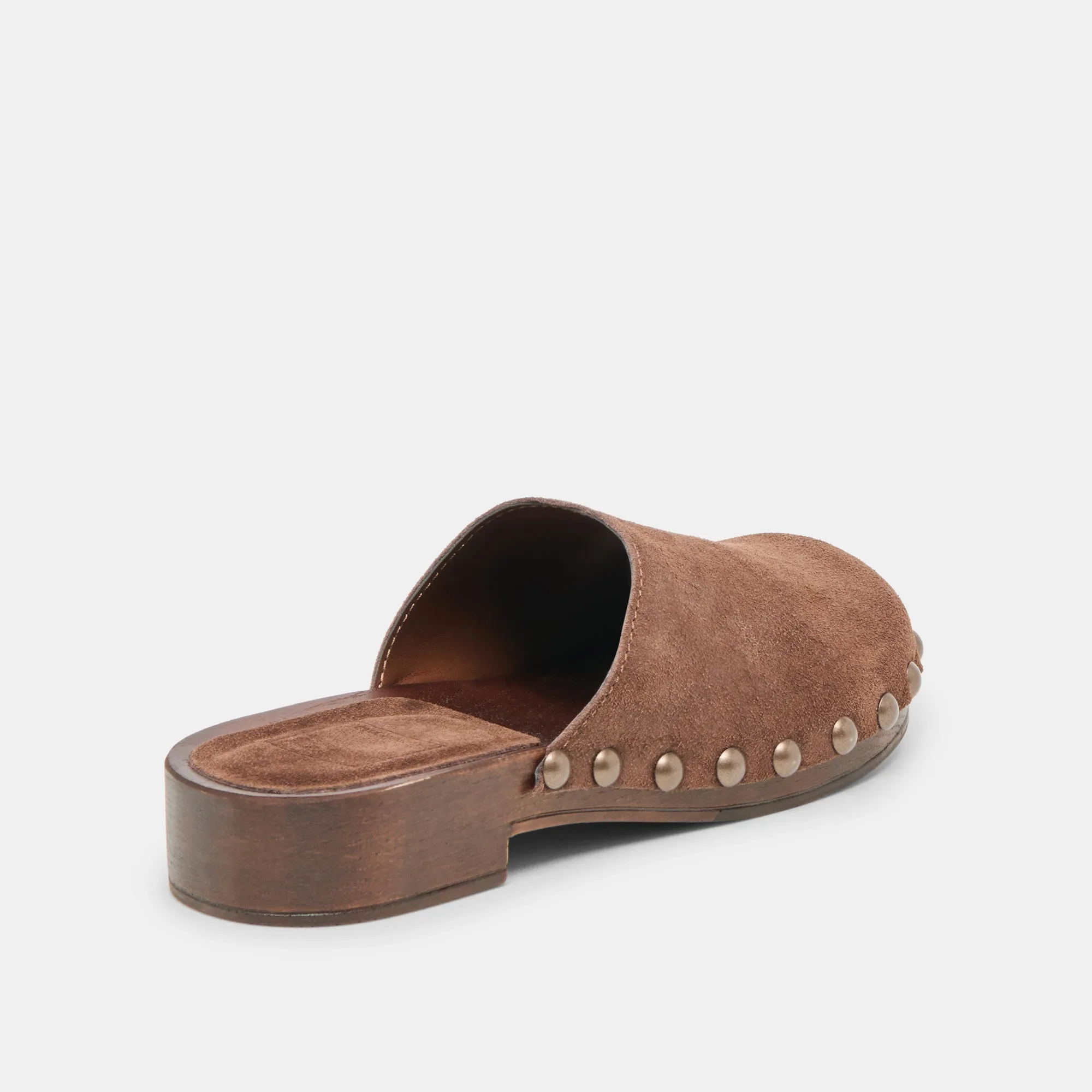 ALANIS FLATS BROWN SUEDE Closed Toe Look View